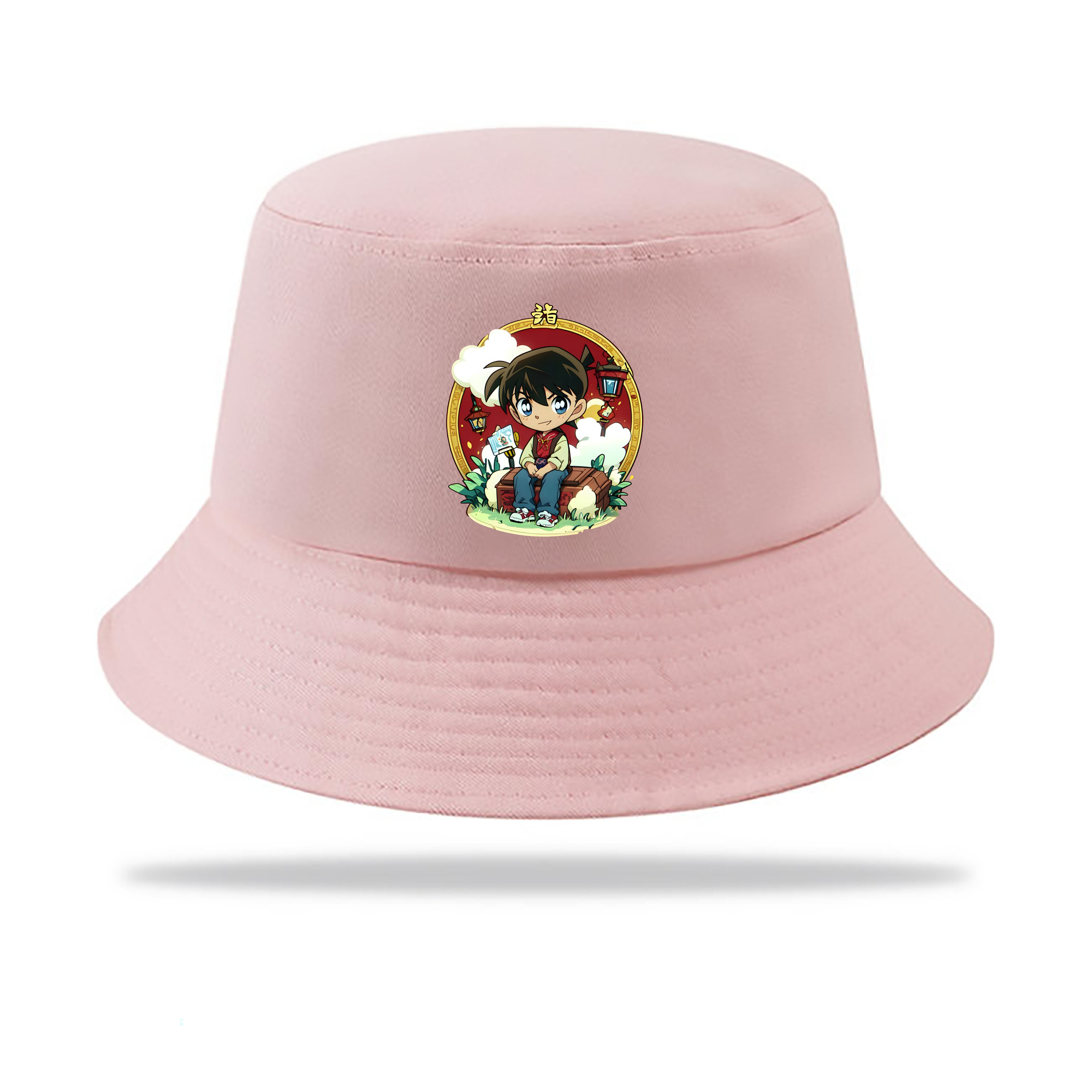 （画像用） 名探偵コナン 江戸川 コナン Detective Conan Conan Edogawa アウトドア日除けバケットハット