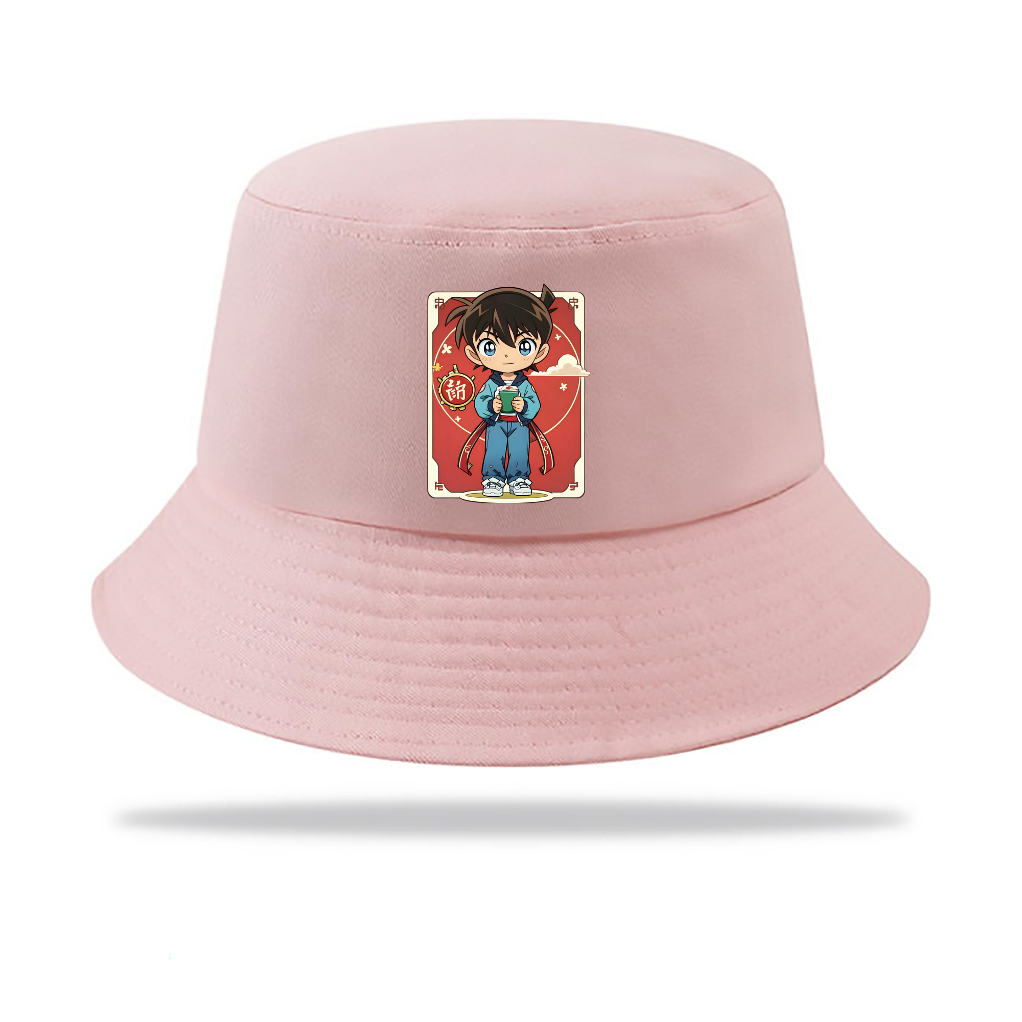 （画像用） 名探偵コナン 江戸川 コナン Detective Conan Conan Edogawa アウトドア日除けバケットハット
