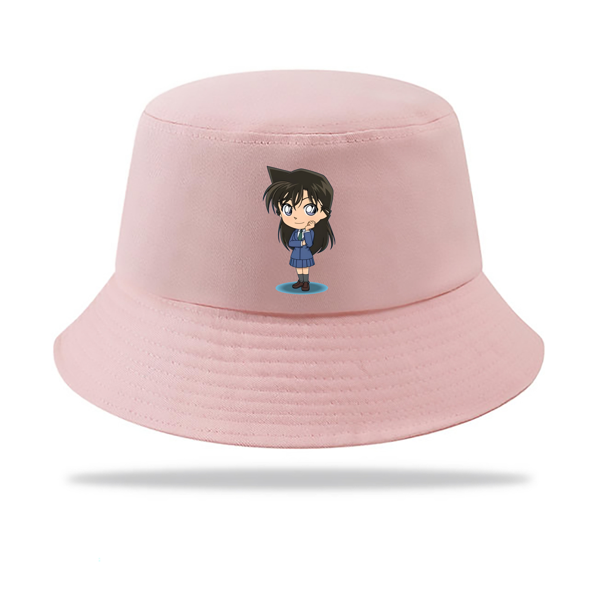 （画像用） 名探偵コナン 毛利 蘭 もうり らん、モーリ ラン Detective Conan Rachel Moore アウトドア日除けバケットハット