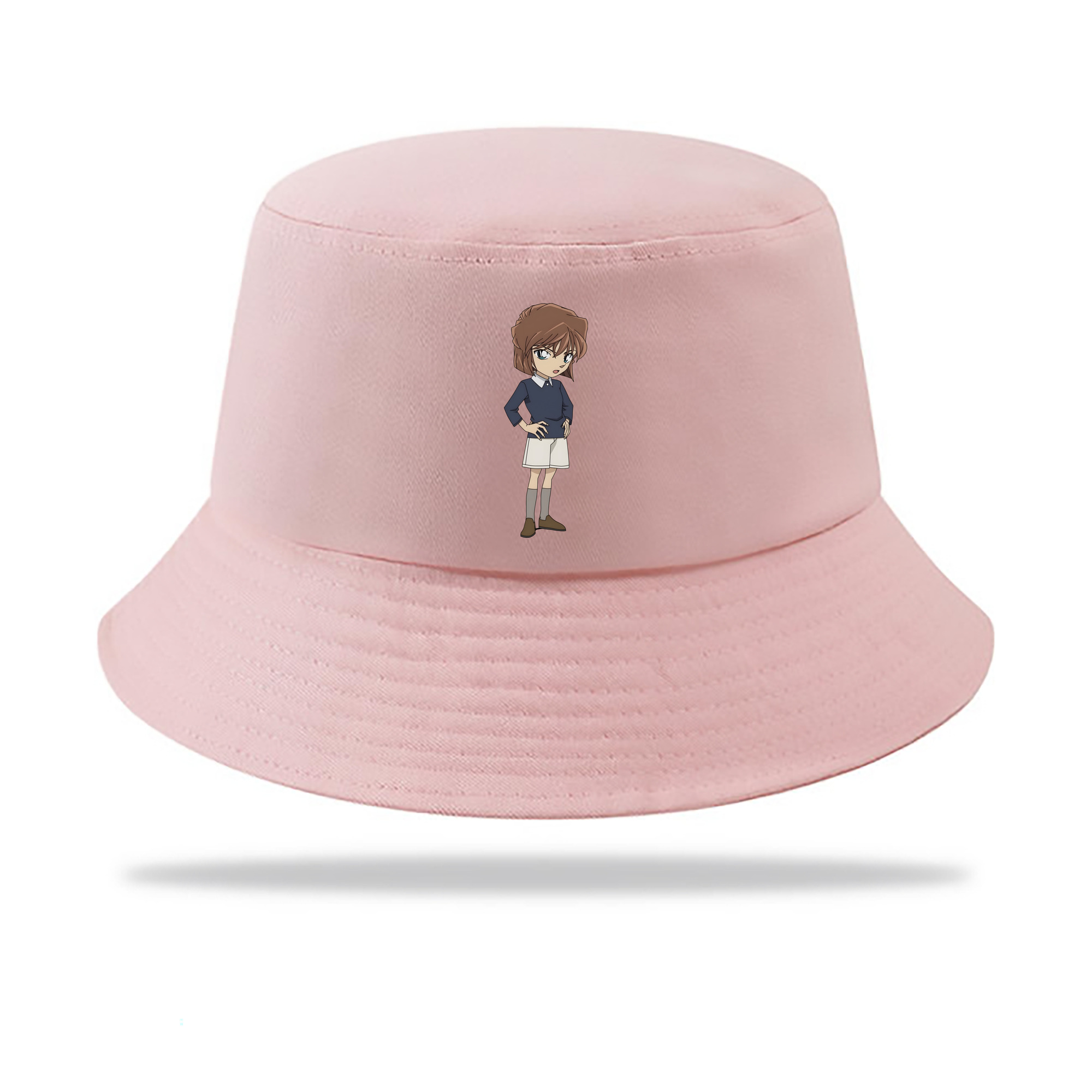 （画像用） 名探偵コナン 灰原 哀 はいばら あい Detective Conan Anita Hailey、Vi Graythorn Haibara Ai アウトドア日除けバケットハット