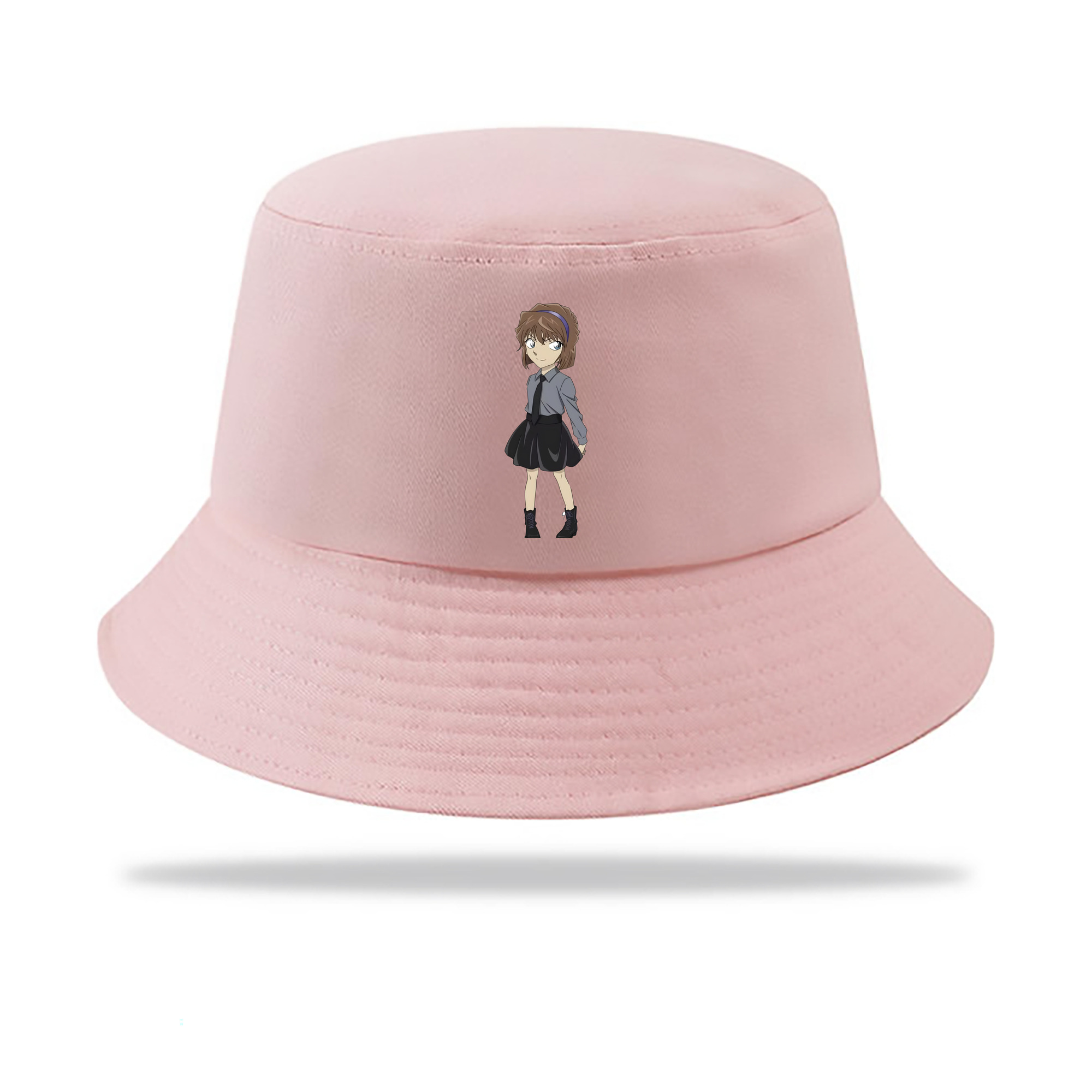 （画像用） 名探偵コナン 灰原 哀 はいばら あい Detective Conan Anita Hailey、Vi Graythorn Haibara Ai アウトドア日除けバケットハット