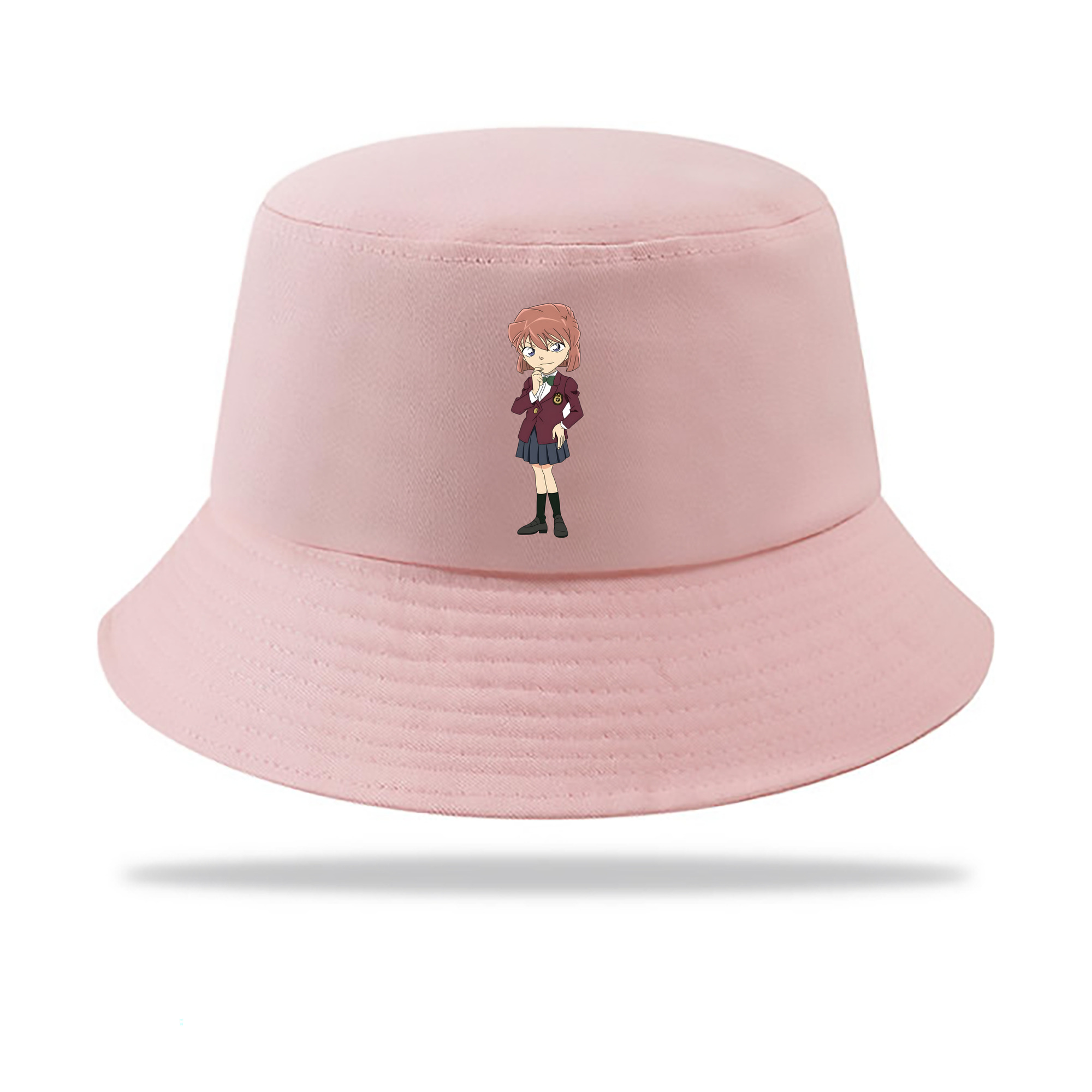 （画像用） 名探偵コナン 灰原 哀 はいばら あい Detective Conan Anita Hailey、Vi Graythorn Haibara Ai アウトドア日除けバケットハット