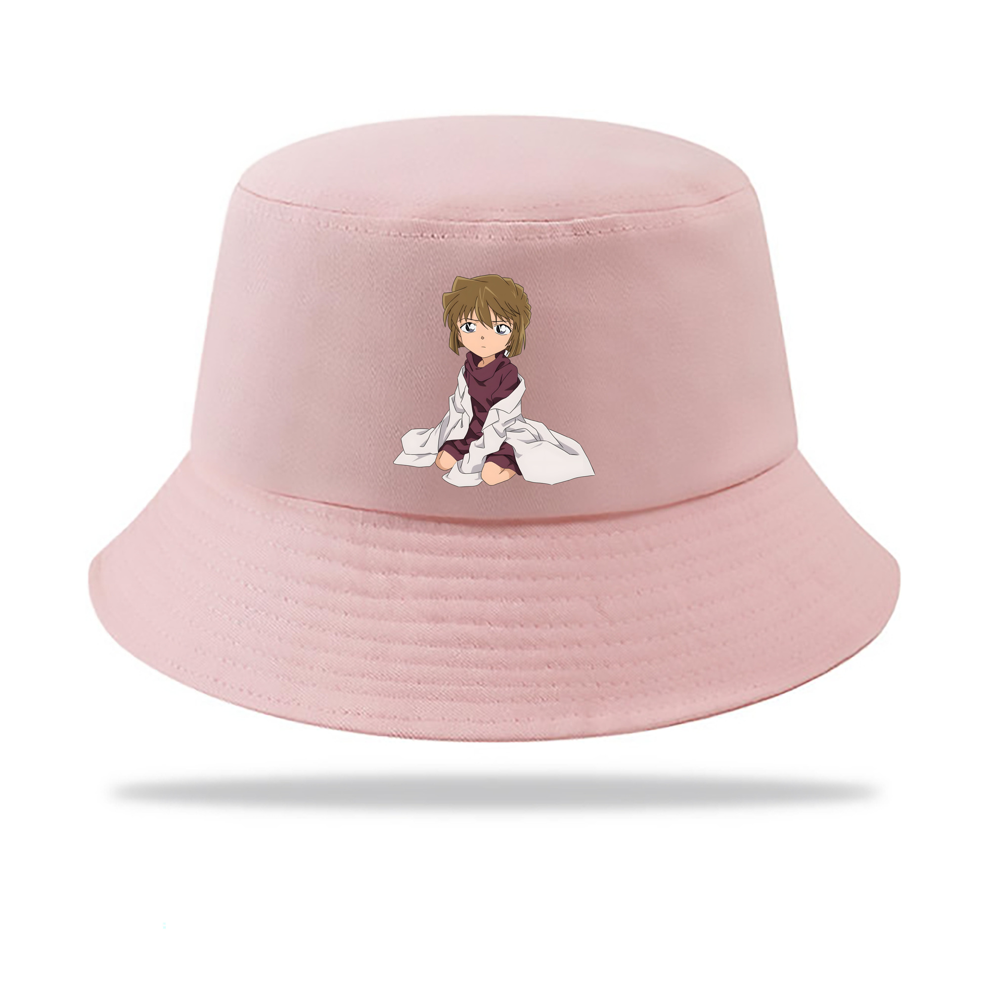 （画像用） 名探偵コナン 灰原 哀 はいばら あい Detective Conan Anita Hailey、Vi Graythorn Haibara Ai アウトドア日除けバケットハット