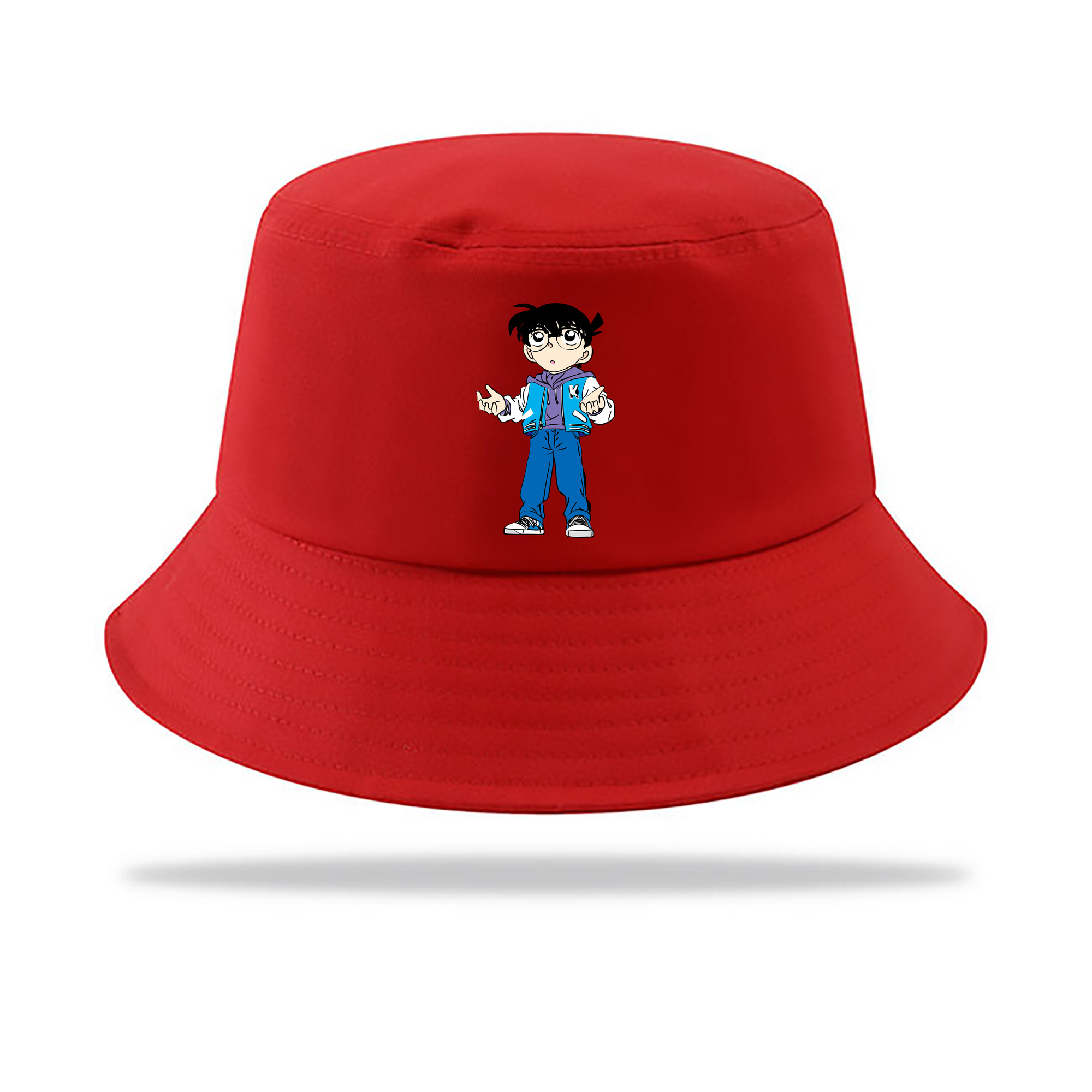 （画像用） 名探偵コナン 江戸川 コナン Detective Conan Conan Edogawa アウトドア日除けバケットハット