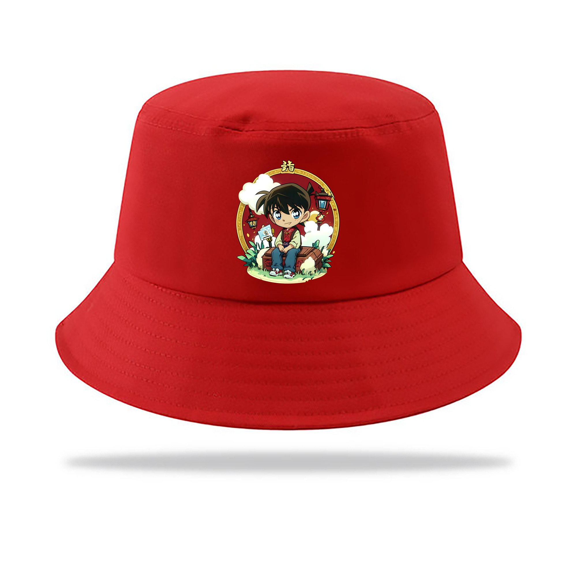 （画像用） 名探偵コナン 江戸川 コナン Detective Conan Conan Edogawa アウトドア日除けバケットハット