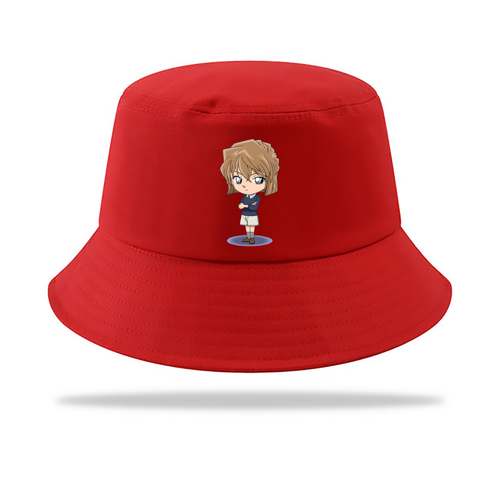 （画像用） 名探偵コナン 灰原 哀 はいばら あい Detective Conan Anita Hailey、Vi Graythorn Haibara Ai アウトドア日除けバケットハット