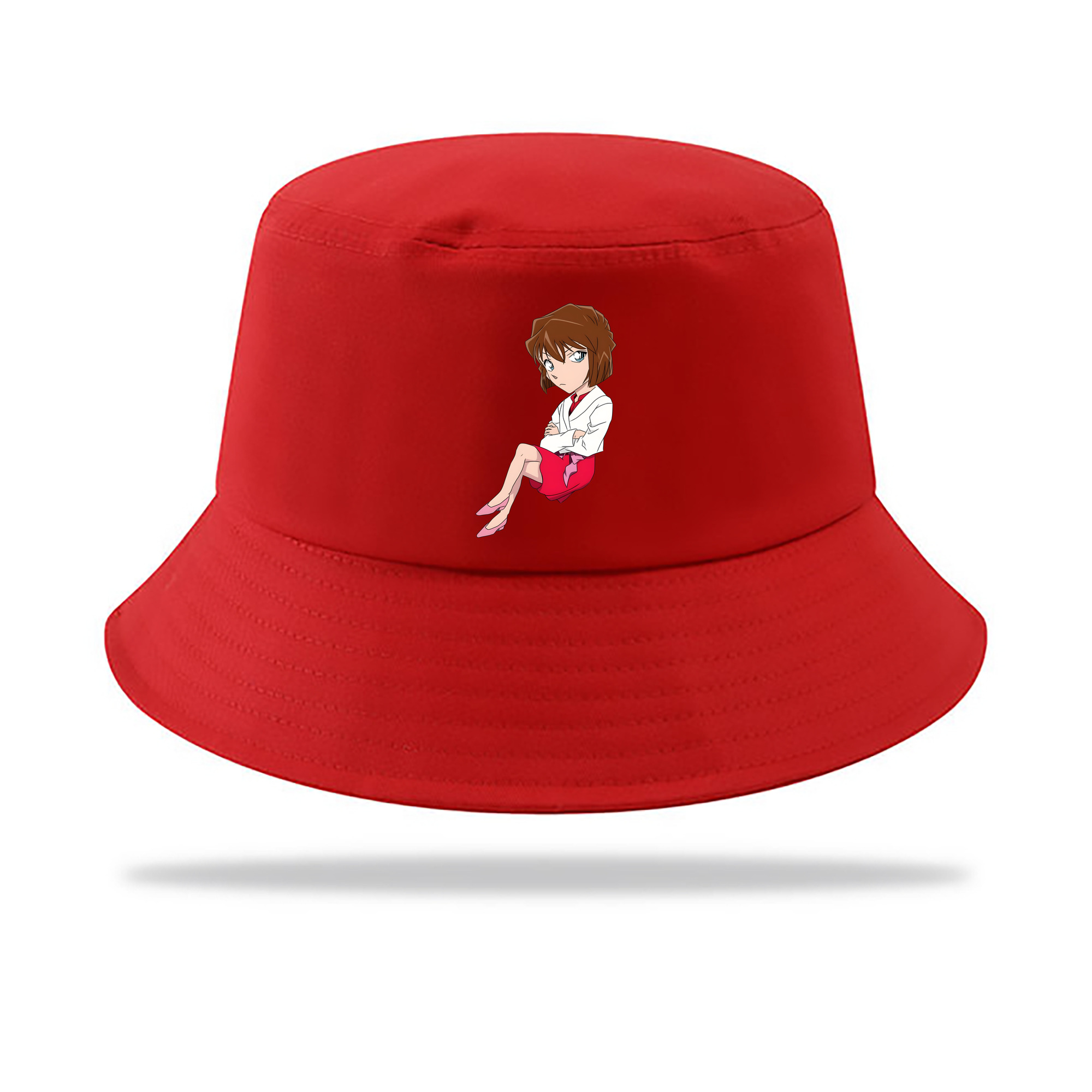 （画像用） 名探偵コナン 灰原 哀 はいばら あい Detective Conan Anita Hailey、Vi Graythorn Haibara Ai アウトドア日除けバケットハット