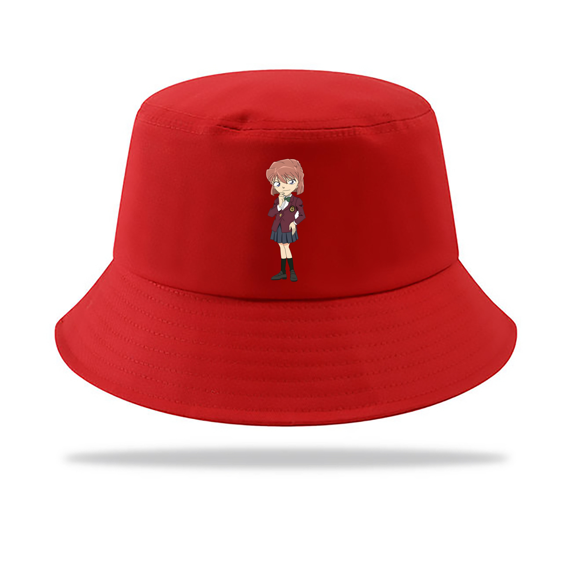 （画像用） 名探偵コナン 灰原 哀 はいばら あい Detective Conan Anita Hailey、Vi Graythorn Haibara Ai アウトドア日除けバケットハット