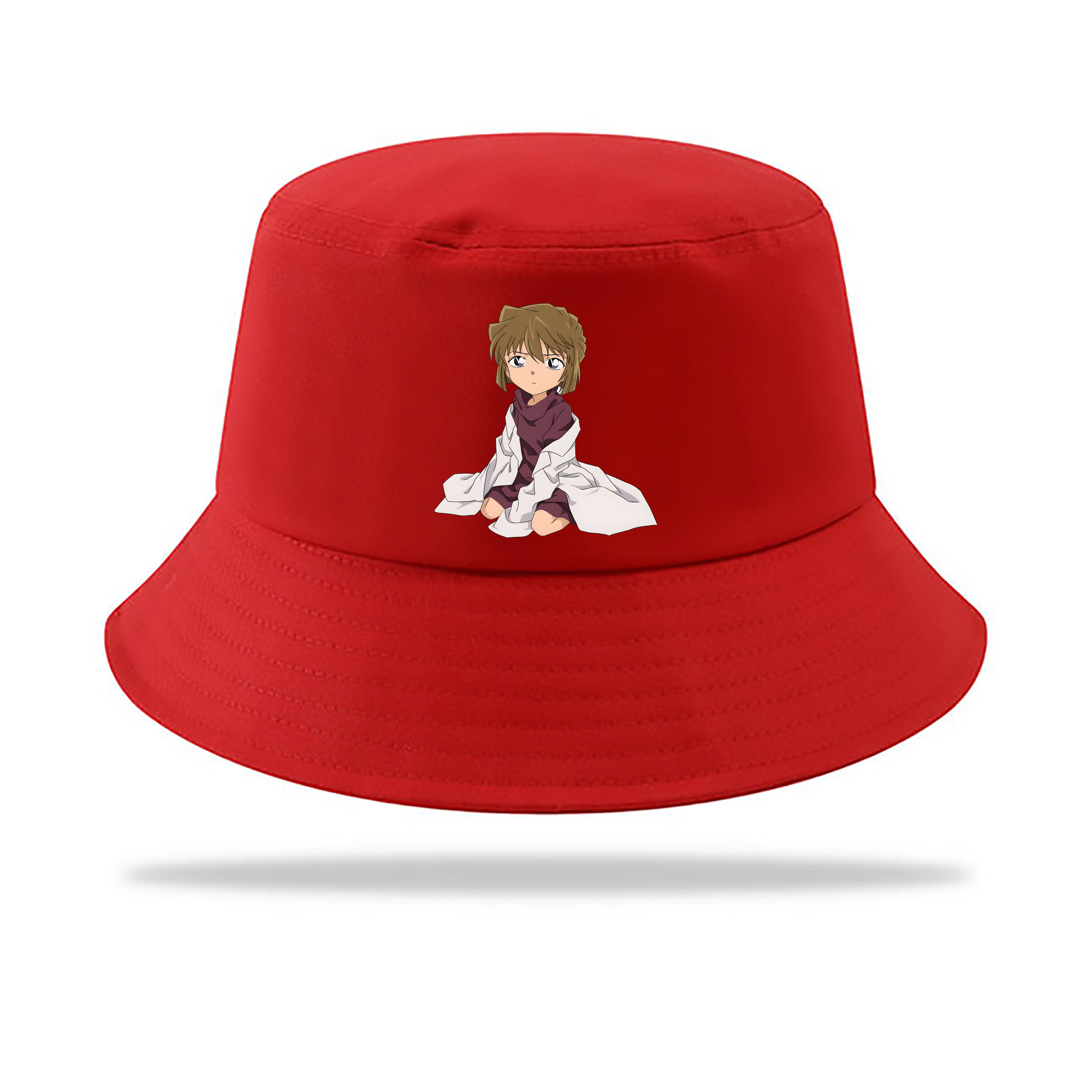（画像用） 名探偵コナン 灰原 哀 はいばら あい Detective Conan Anita Hailey、Vi Graythorn Haibara Ai アウトドア日除けバケットハット