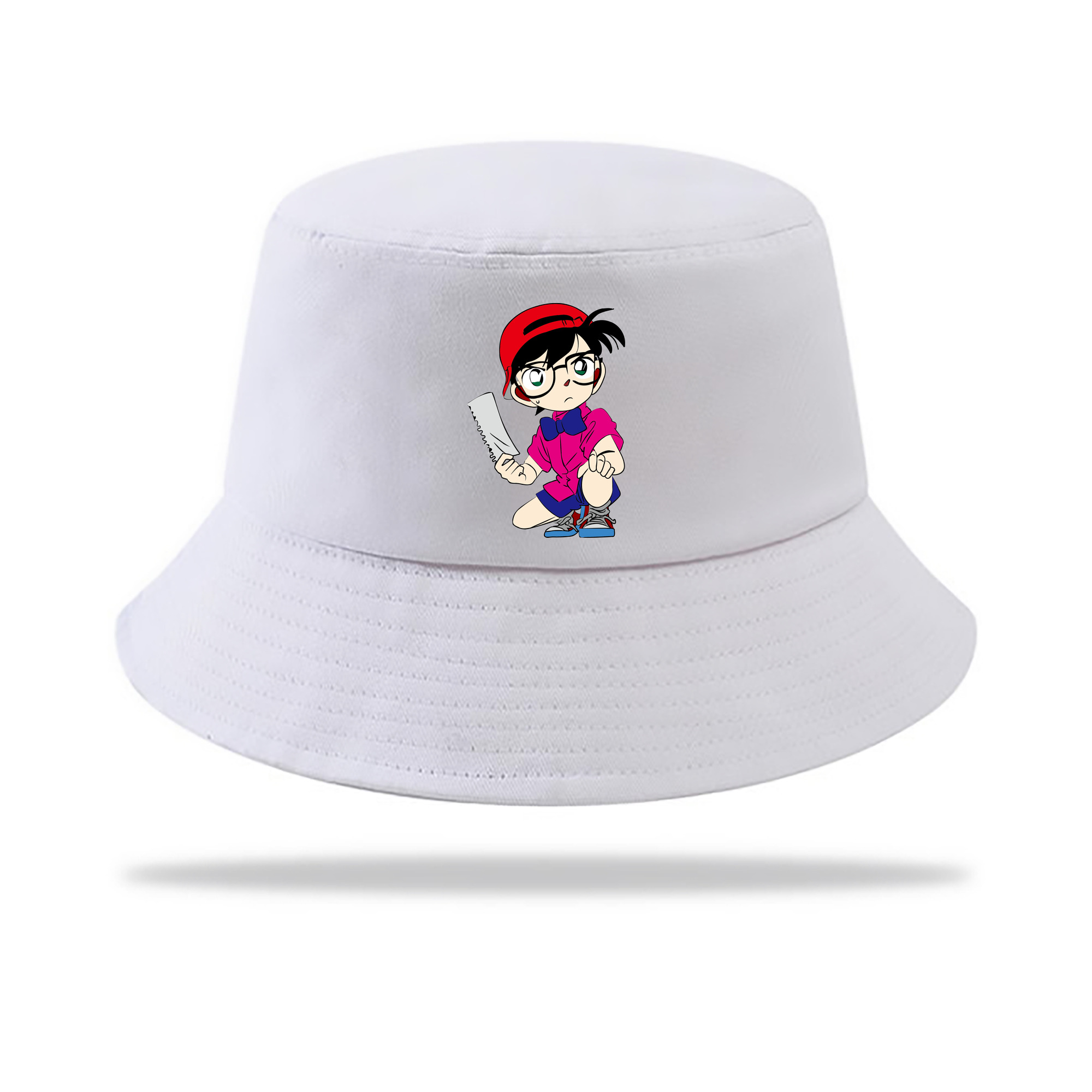 （画像用） 名探偵コナン 江戸川 コナン Detective Conan Conan Edogawa アウトドア日除けバケットハット