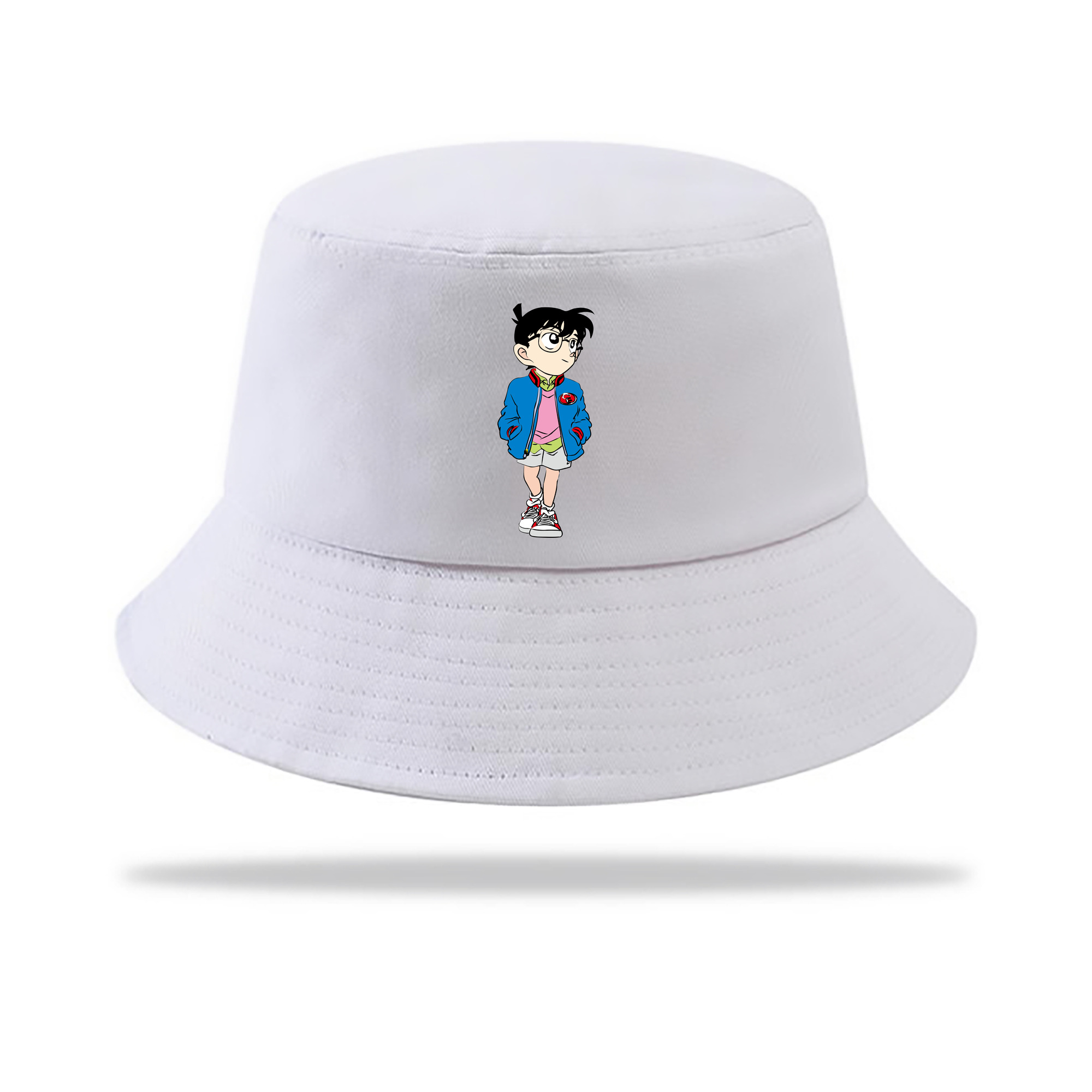 （画像用） 名探偵コナン 江戸川 コナン Detective Conan Conan Edogawa アウトドア日除けバケットハット