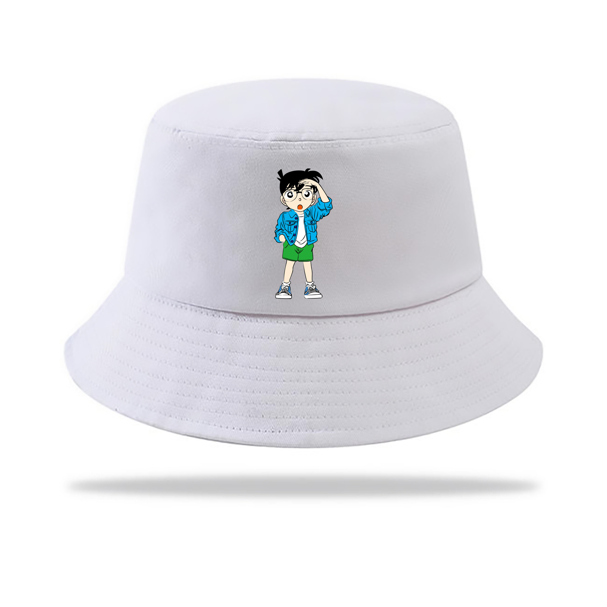 （画像用） 名探偵コナン 江戸川 コナン Detective Conan Conan Edogawa アウトドア日除けバケットハット