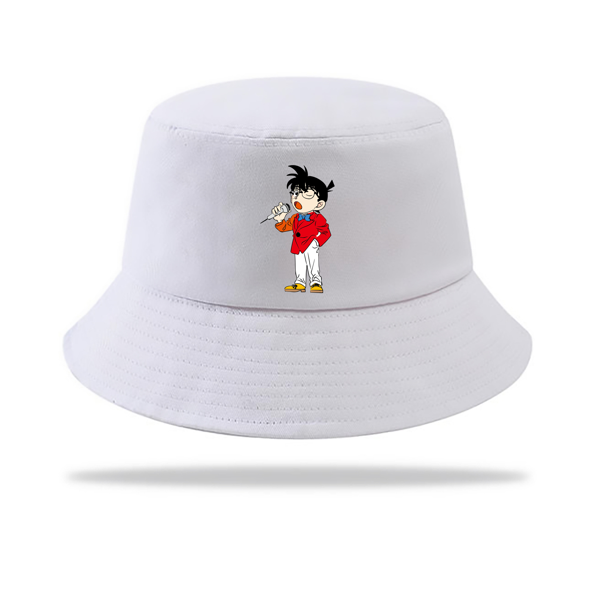 （画像用） 名探偵コナン 江戸川 コナン Detective Conan Conan Edogawa アウトドア日除けバケットハット
