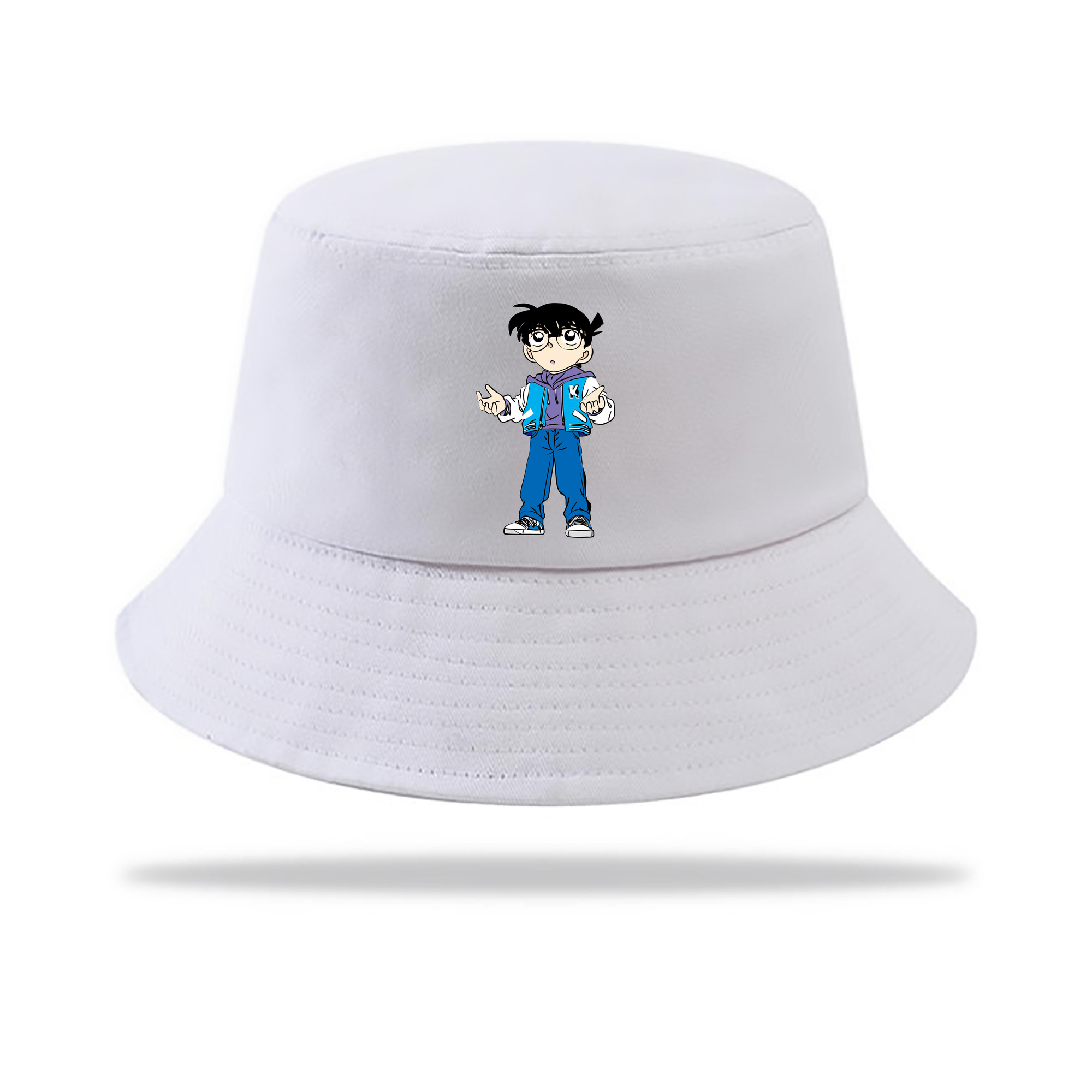 （画像用） 名探偵コナン 江戸川 コナン Detective Conan Conan Edogawa アウトドア日除けバケットハット