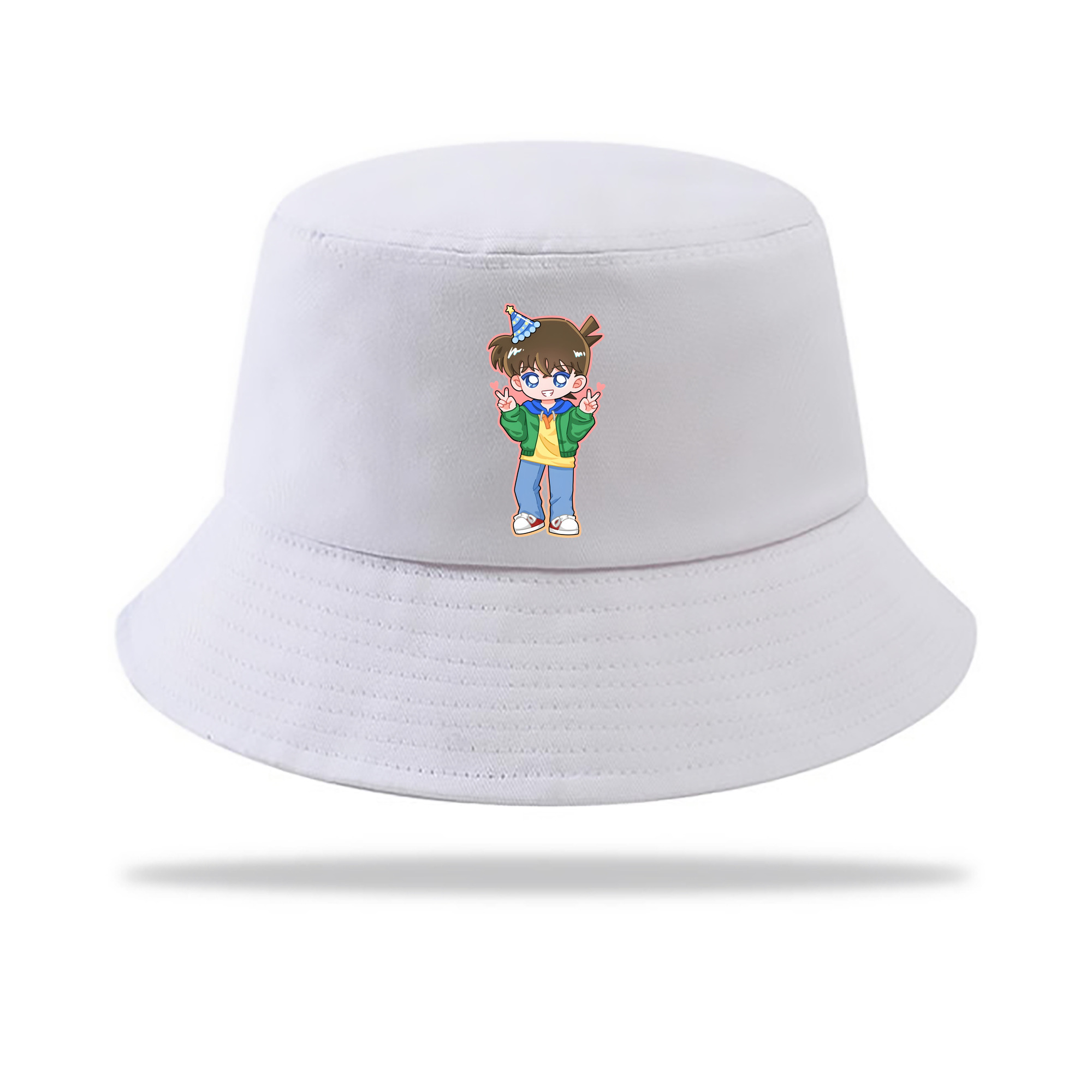 （画像用） 名探偵コナン 江戸川 コナン Detective Conan Conan Edogawa アウトドア日除けバケットハット