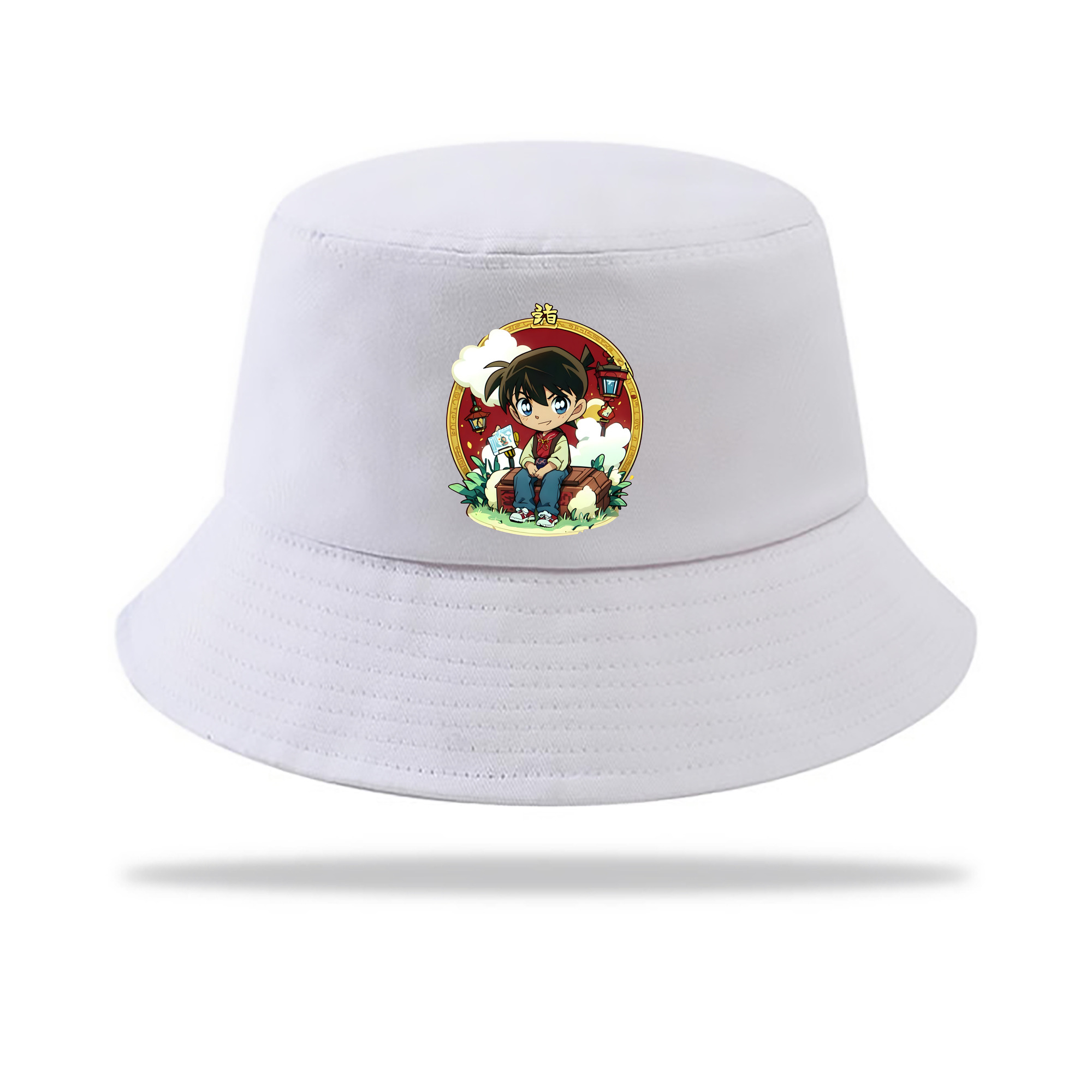（画像用） 名探偵コナン 江戸川 コナン Detective Conan Conan Edogawa アウトドア日除けバケットハット