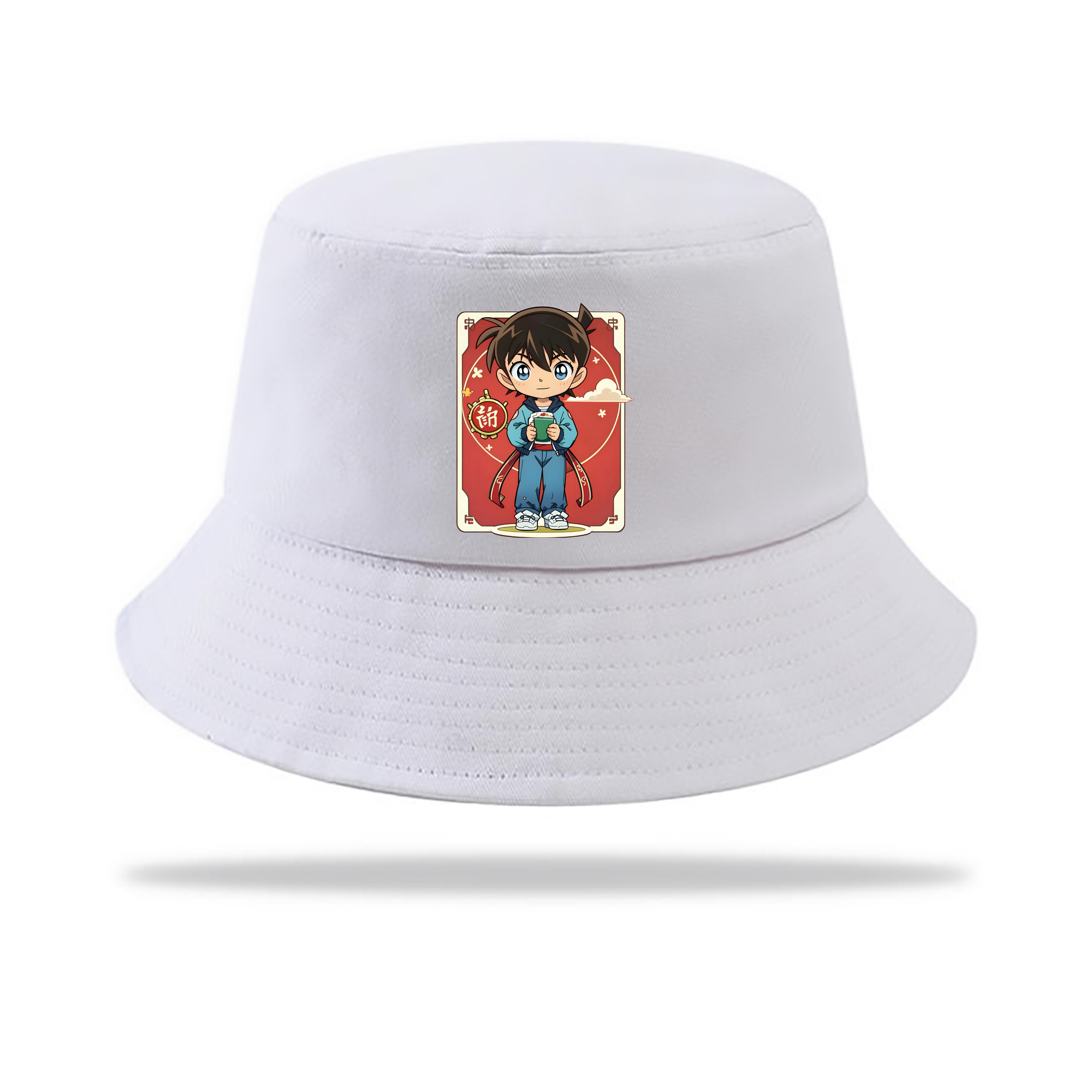 （画像用） 名探偵コナン 江戸川 コナン Detective Conan Conan Edogawa アウトドア日除けバケットハット