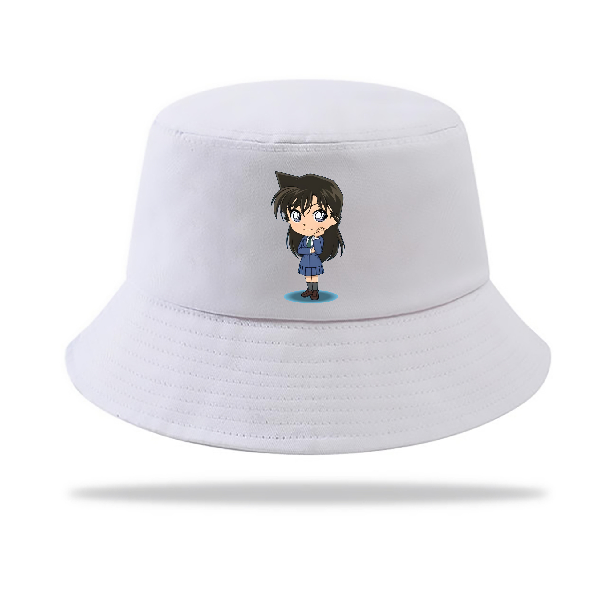 （画像用） 名探偵コナン 毛利 蘭 もうり らん、モーリ ラン Detective Conan Rachel Moore アウトドア日除けバケットハット