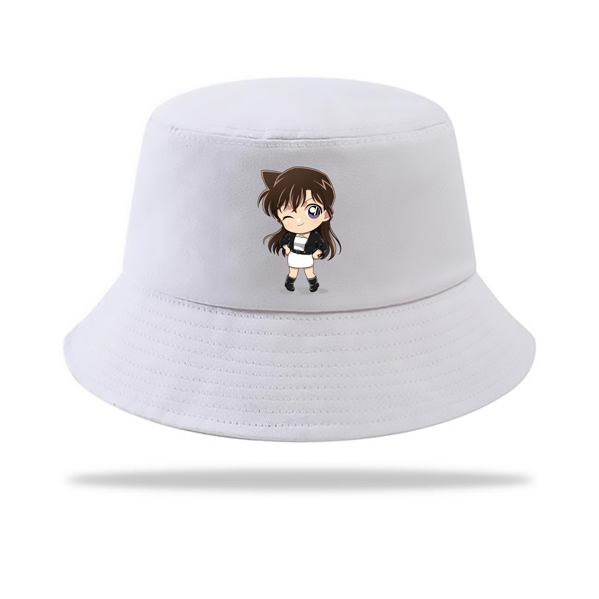 （画像用） 名探偵コナン 毛利 蘭 もうり らん、モーリ ラン Detective Conan Rachel Moore アウトドア日除けバケットハット