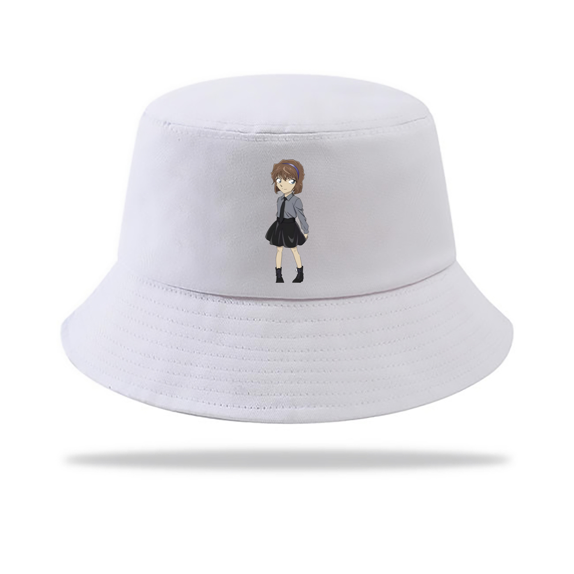 （画像用） 名探偵コナン 灰原 哀 はいばら あい Detective Conan Anita Hailey、Vi Graythorn Haibara Ai アウトドア日除けバケットハット