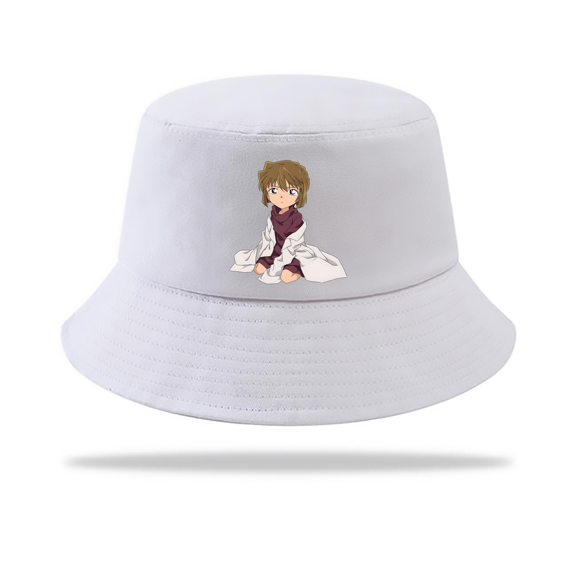 （画像用） 名探偵コナン 灰原 哀 はいばら あい Detective Conan Anita Hailey、Vi Graythorn Haibara Ai アウトドア日除けバケットハット