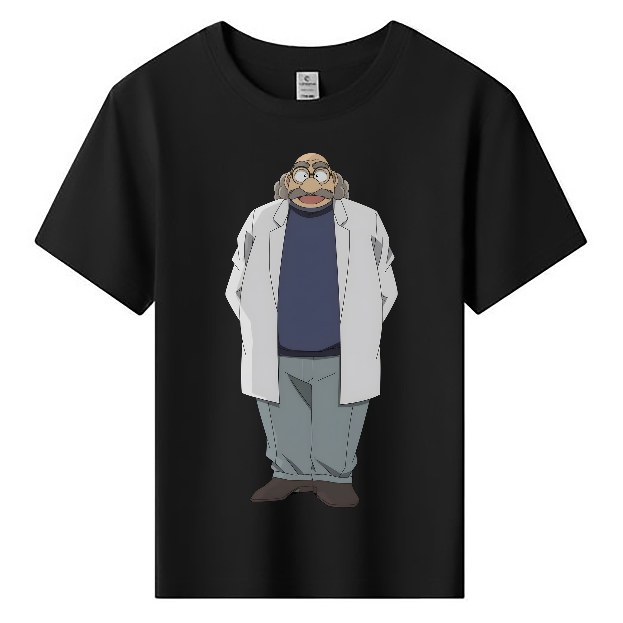 （画像用） 名探偵コナン あがさ ひろし Detective Conan Agasa Hiroshi 綿100％キッズTシャツ（フロントプリント）