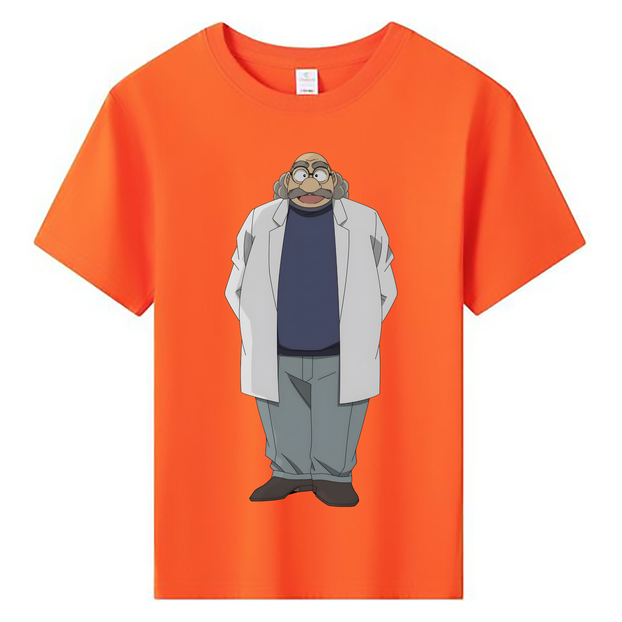 （画像用） 名探偵コナン あがさ ひろし Detective Conan Agasa Hiroshi 綿100％キッズTシャツ（フロントプリント）