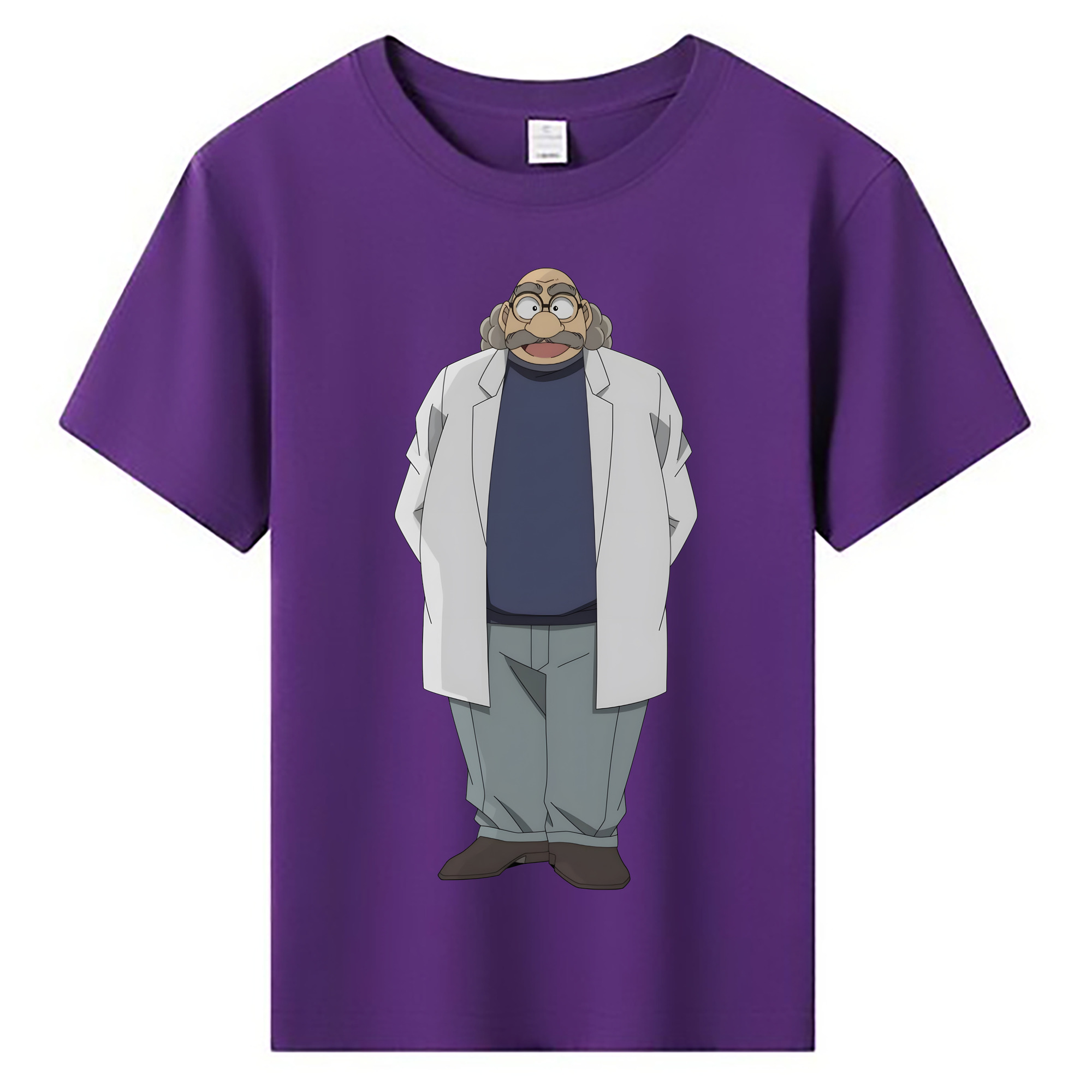 （画像用） 名探偵コナン あがさ ひろし Detective Conan Agasa Hiroshi 綿100％キッズTシャツ（フロントプリント）