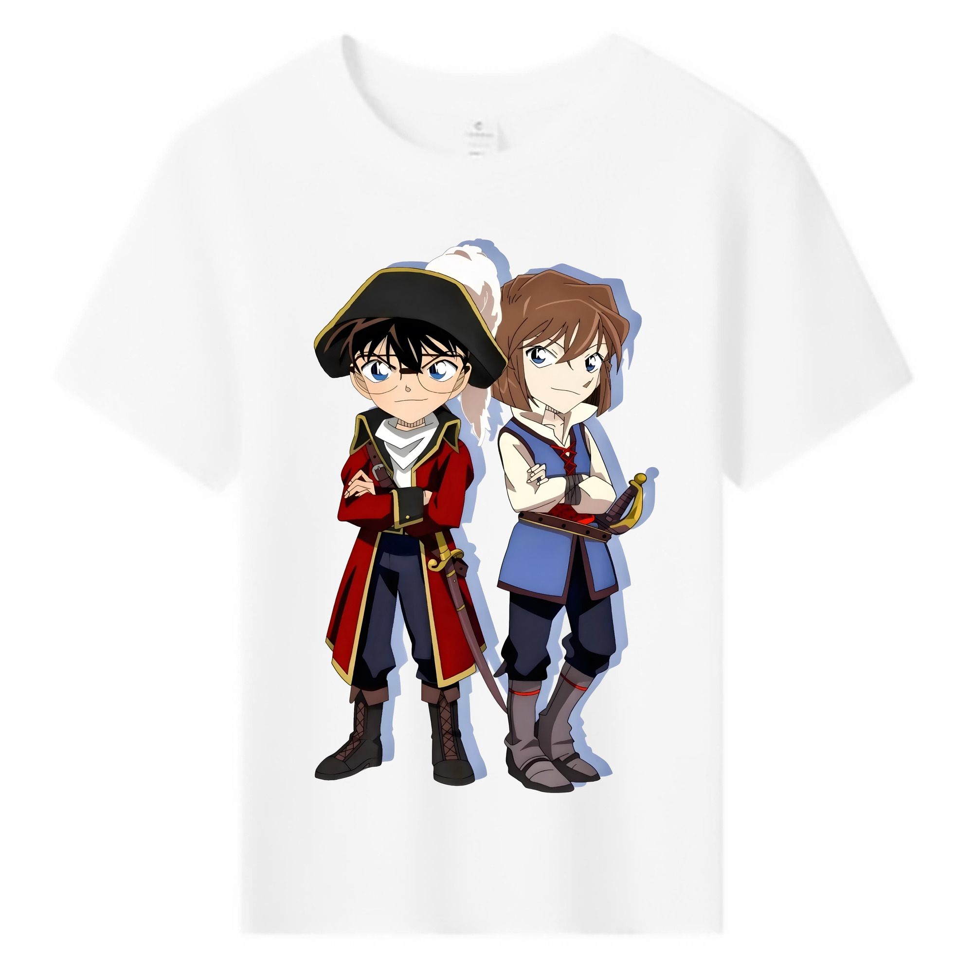 （画像用） 名探偵コナン 灰原 哀 はいばら あい Detective Conan Anita Hailey、Vi Graythorn Haibara Ai 綿100％キッズTシャツ（フロントプリント）