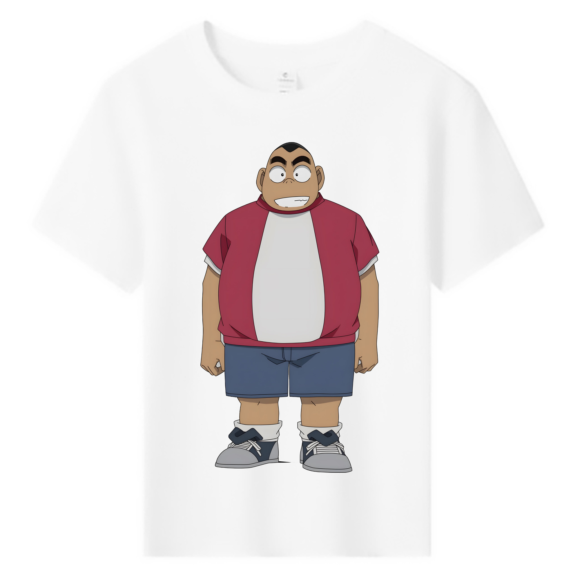 （画像用） 名探偵コナン 小嶋 元太 こじま げんた Detective Conan Kojima Genta 綿100％キッズTシャツ（フロントプリント）