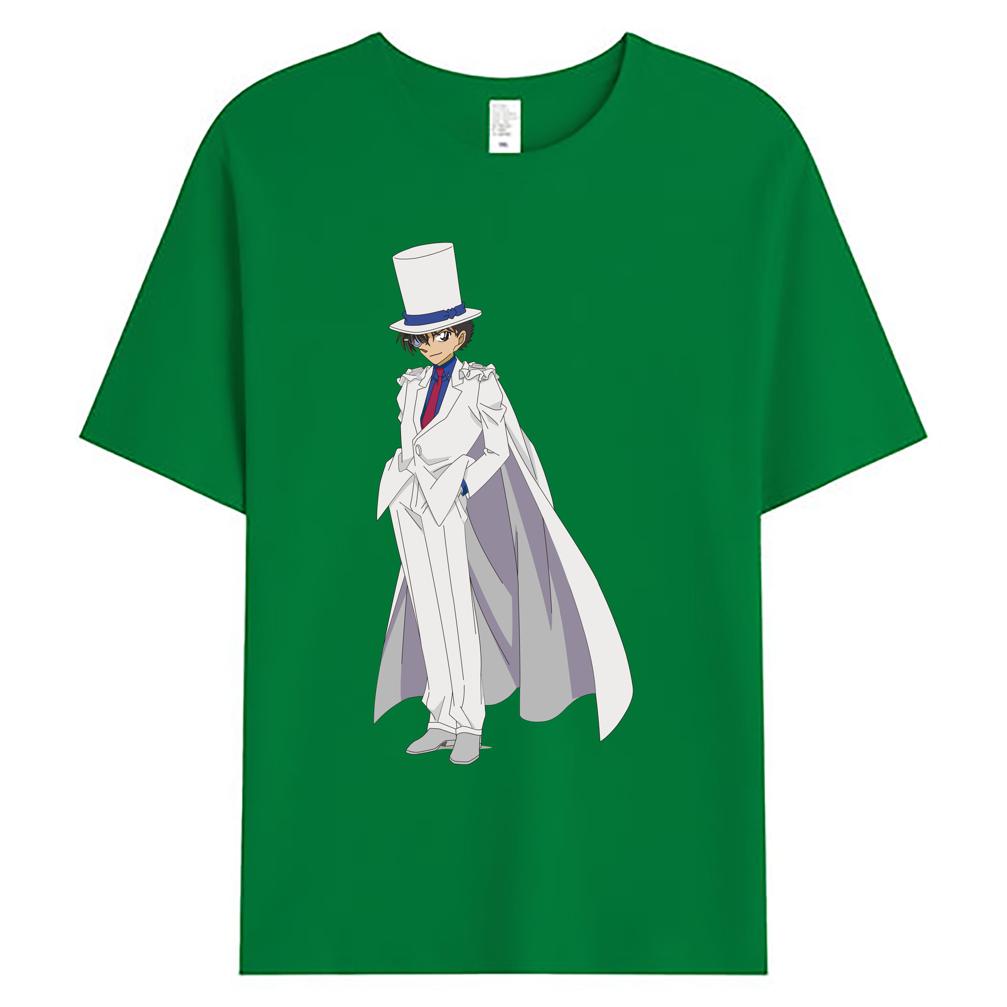 （画像用） 名探偵コナン くろば かいと Detective Conan Kuroba Kaito 綿100％ メンズ半袖Tシャツ｜肌触りやわらか＆通気性