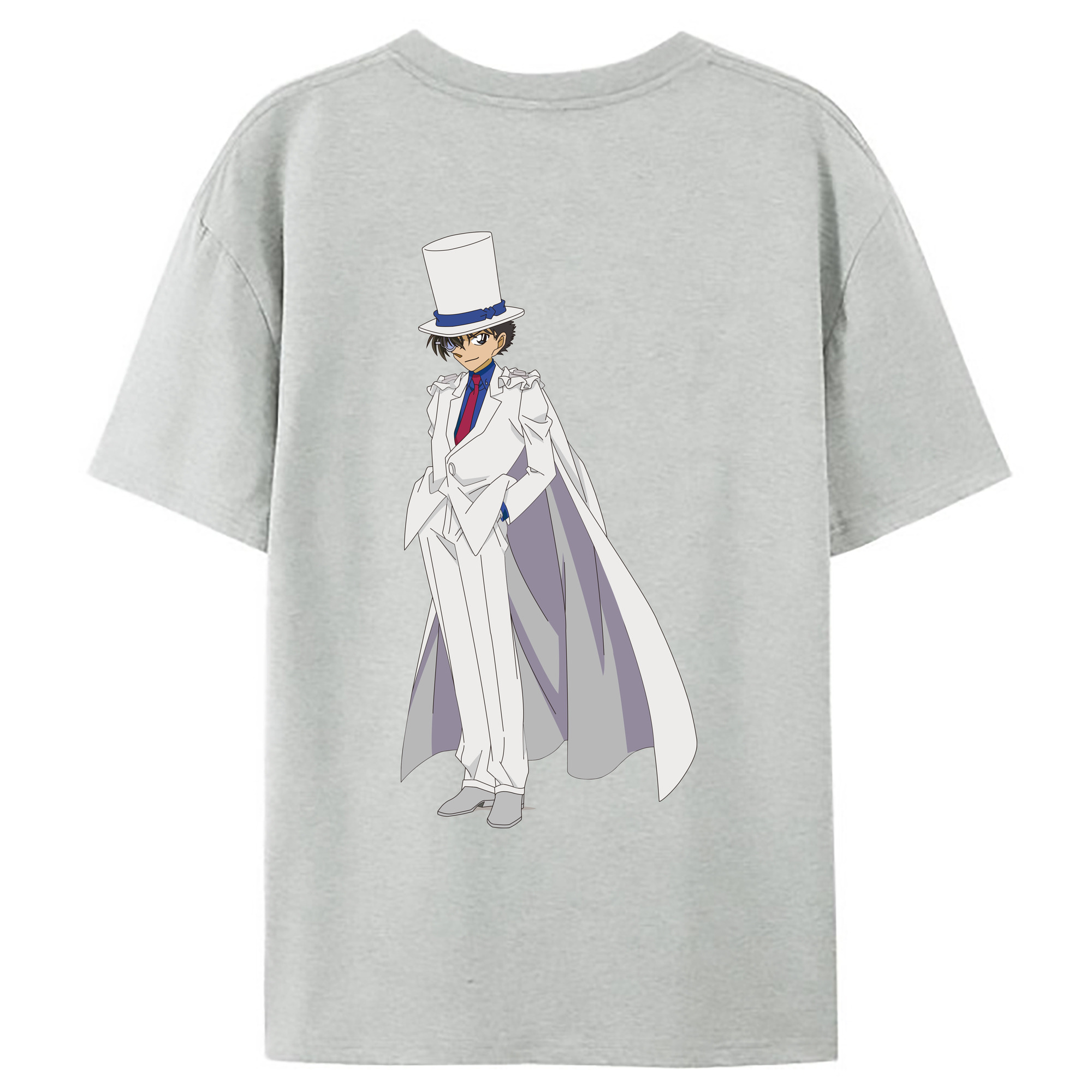 （画像用） 名探偵コナン くろば かいと Detective Conan Kuroba Kaito レディース半袖Tシャツ(バックプリント)