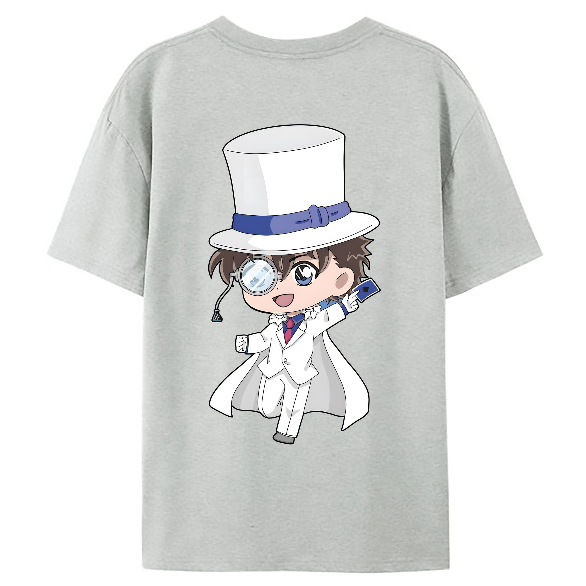 （画像用） 名探偵コナン くろば かいと Detective Conan Kuroba Kaito レディース半袖Tシャツ(バックプリント)