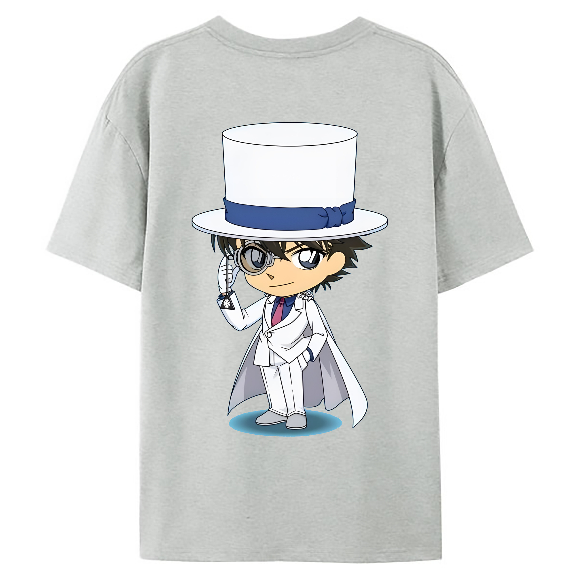 （画像用） 名探偵コナン くろば かいと Detective Conan Kuroba Kaito レディース半袖Tシャツ(バックプリント)