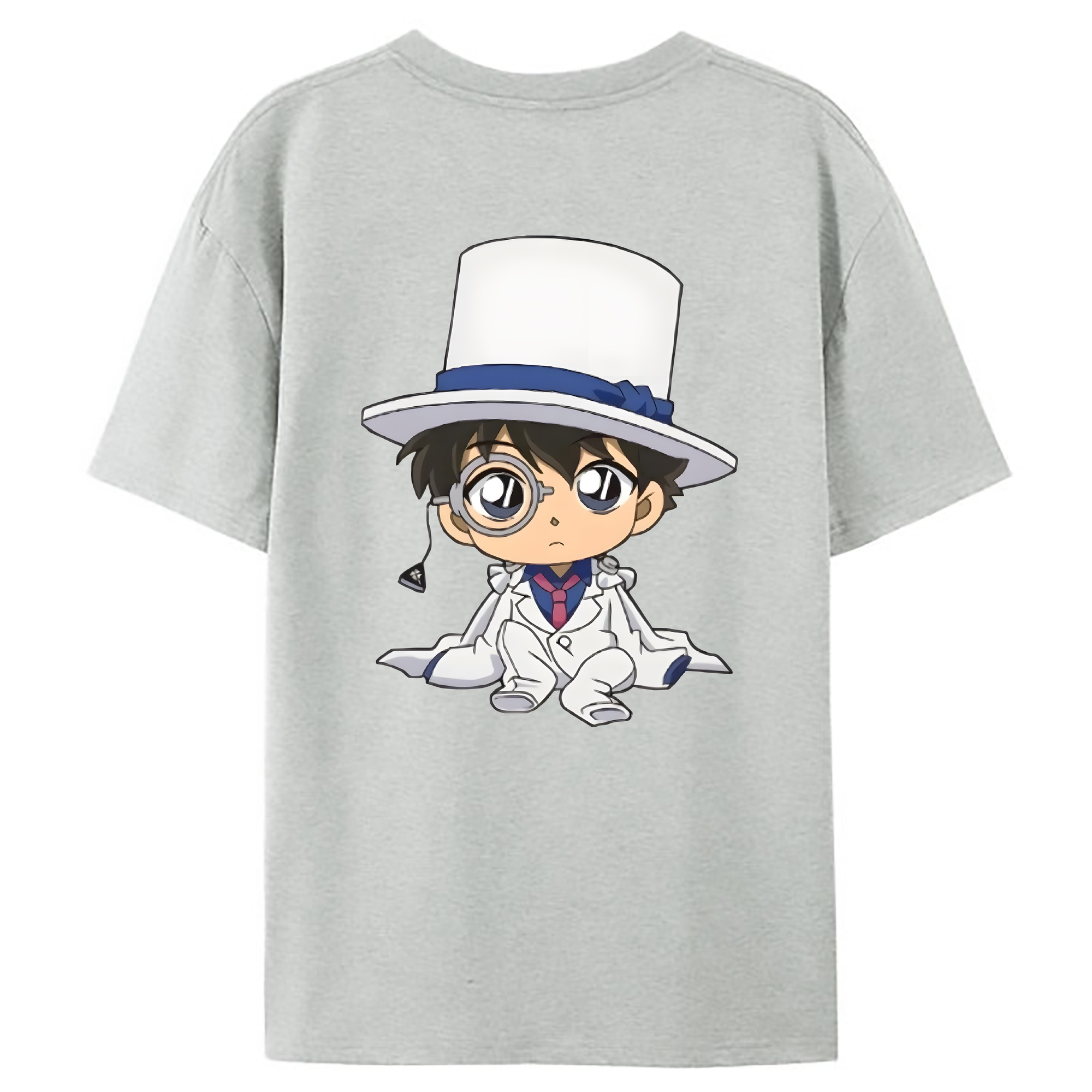 （画像用） 名探偵コナン くろば かいと Detective Conan Kuroba Kaito レディース半袖Tシャツ(バックプリント)