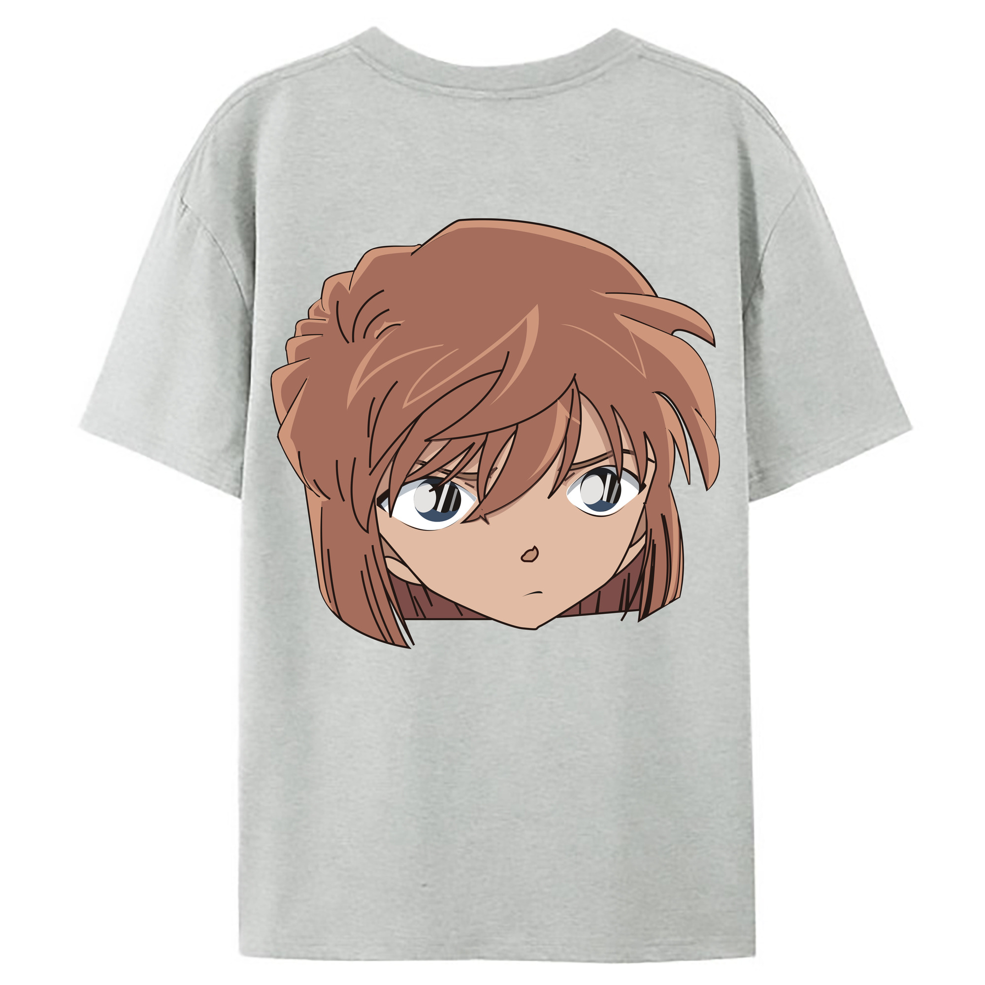 （画像用） 名探偵コナン 灰原 哀 はいばら あい Detective Conan Anita Hailey、Vi Graythorn Haibara Ai レディース半袖Tシャツ(バックプリント)