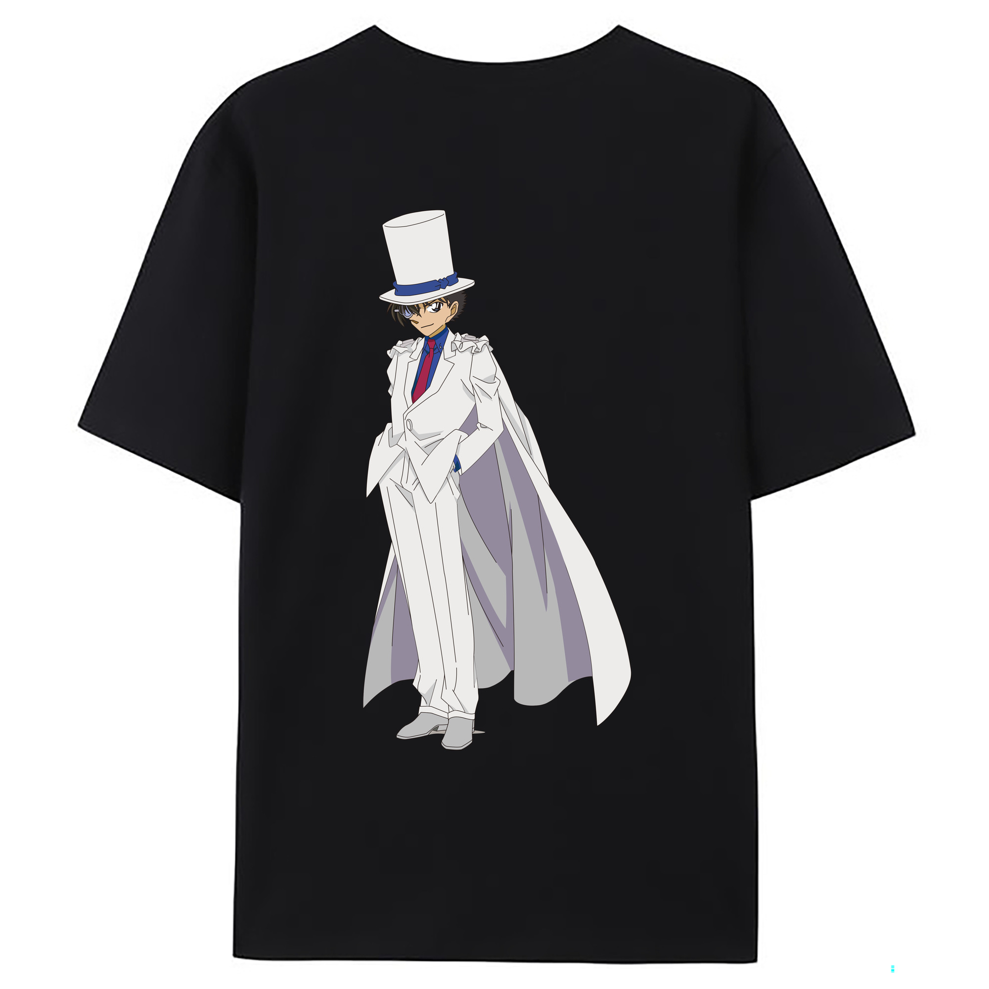 （画像用） 名探偵コナン くろば かいと Detective Conan Kuroba Kaito レディース半袖Tシャツ(バックプリント)