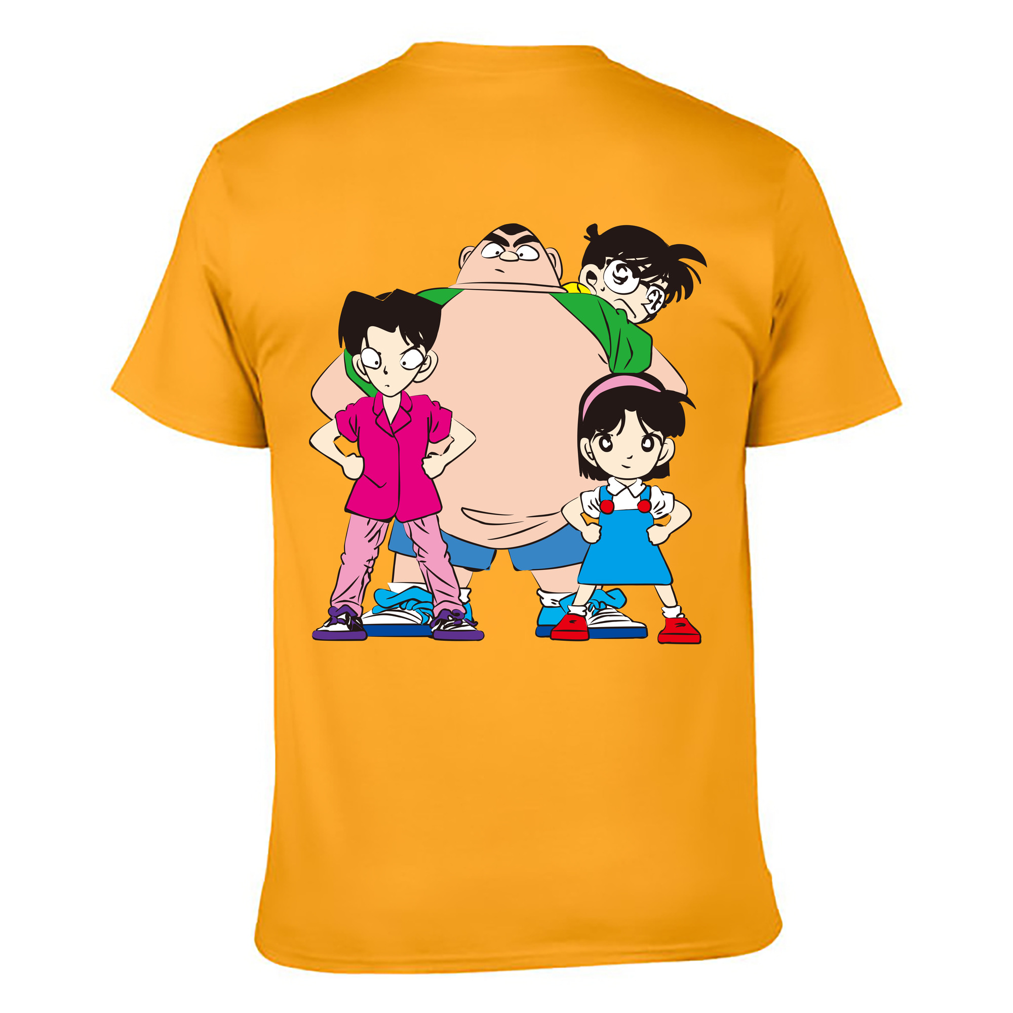 （画像用） 名探偵コナン Detective Conan レディース半袖Tシャツ(バックプリント)