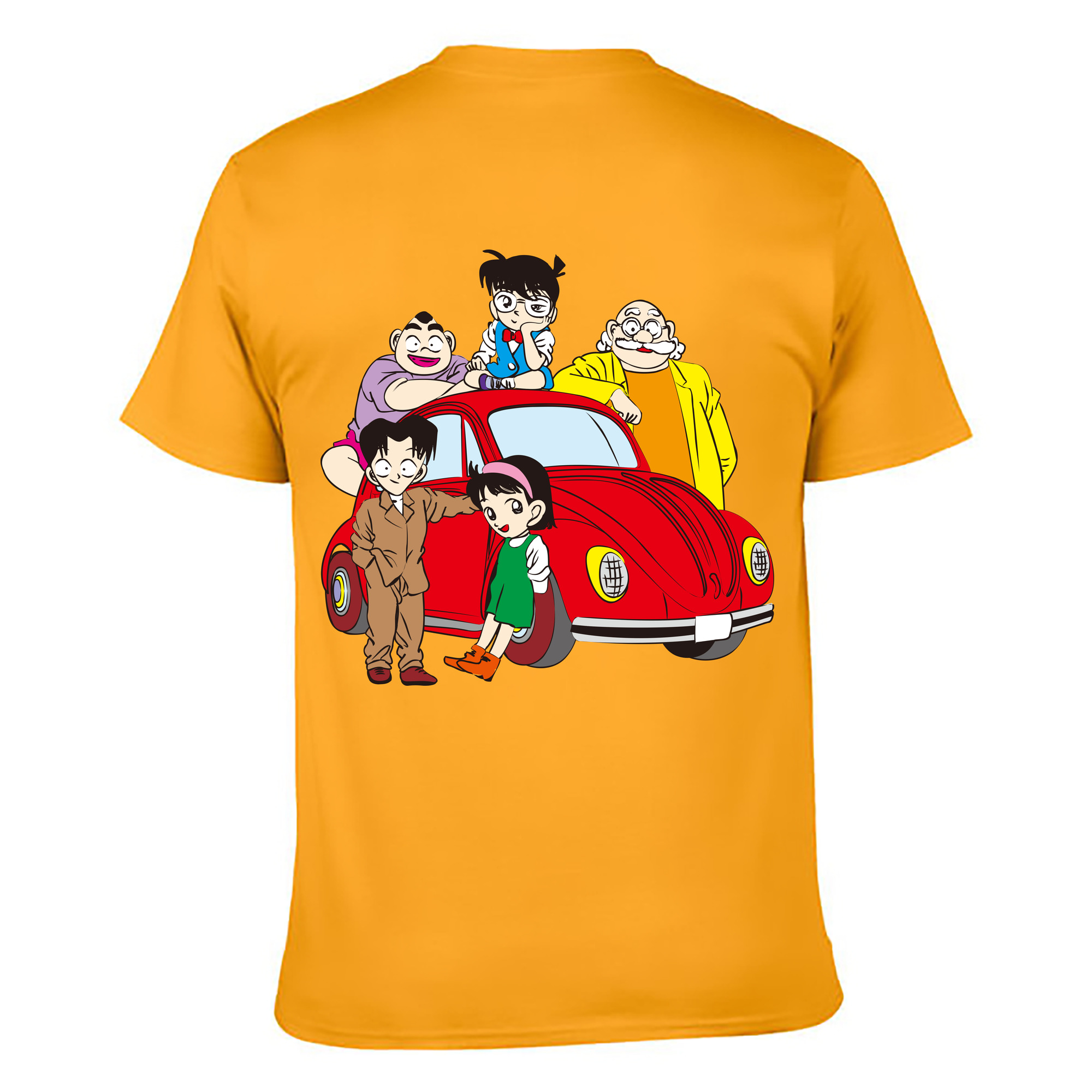 （画像用） 名探偵コナン Detective Conan レディース半袖Tシャツ(バックプリント)