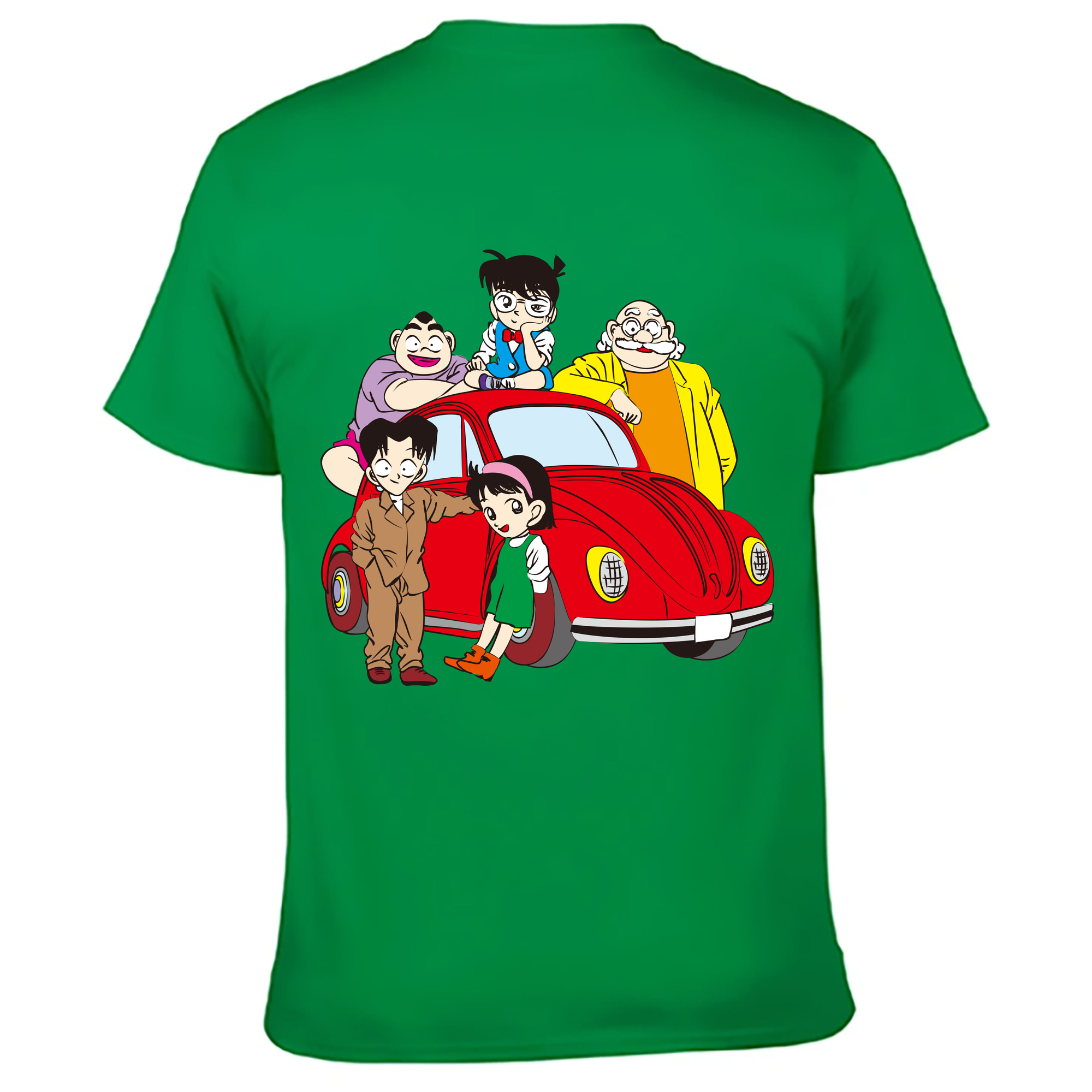 （画像用） 名探偵コナン Detective Conan レディース半袖Tシャツ(バックプリント)
