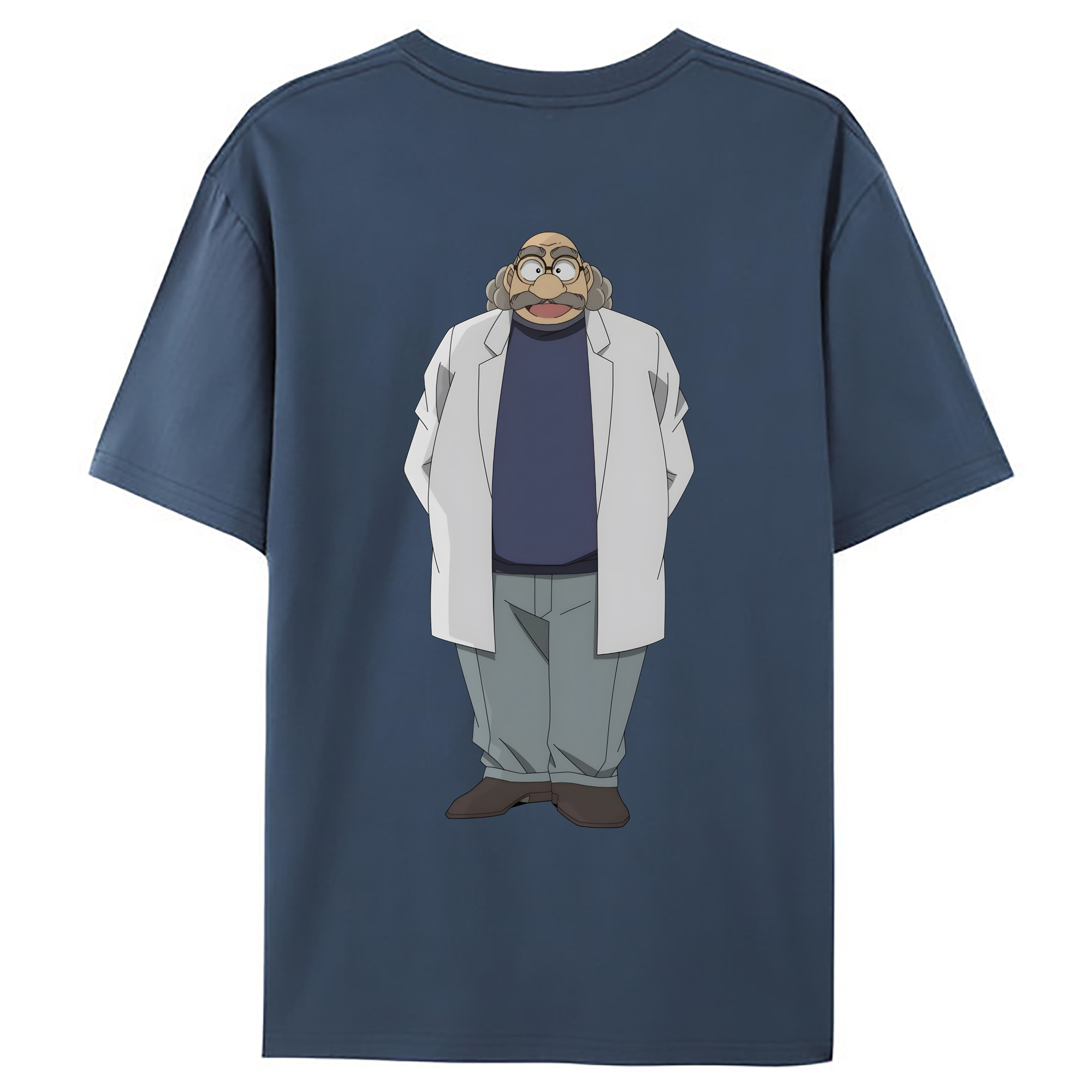 （画像用） 名探偵コナン あがさ ひろし Detective Conan Agasa Hiroshi レディース半袖Tシャツ(バックプリント)