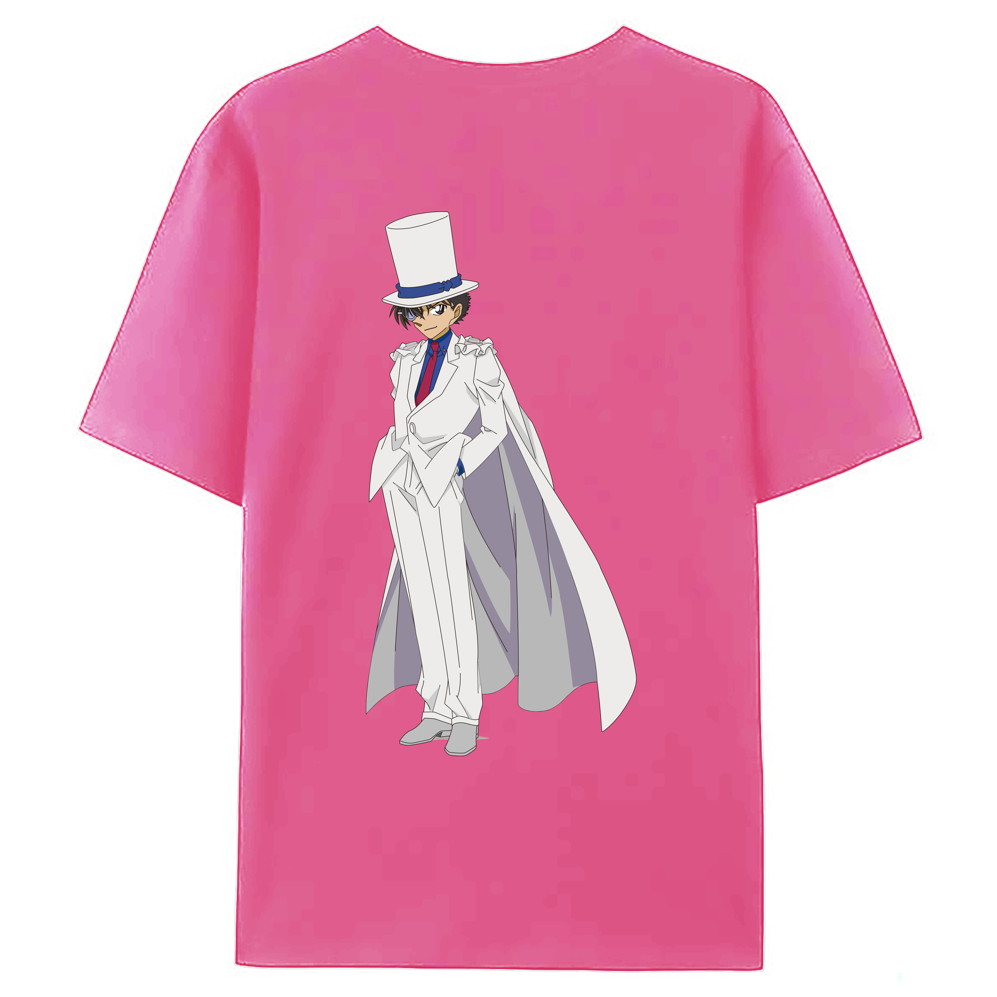 （画像用） 名探偵コナン くろば かいと Detective Conan Kuroba Kaito レディース半袖Tシャツ(バックプリント)