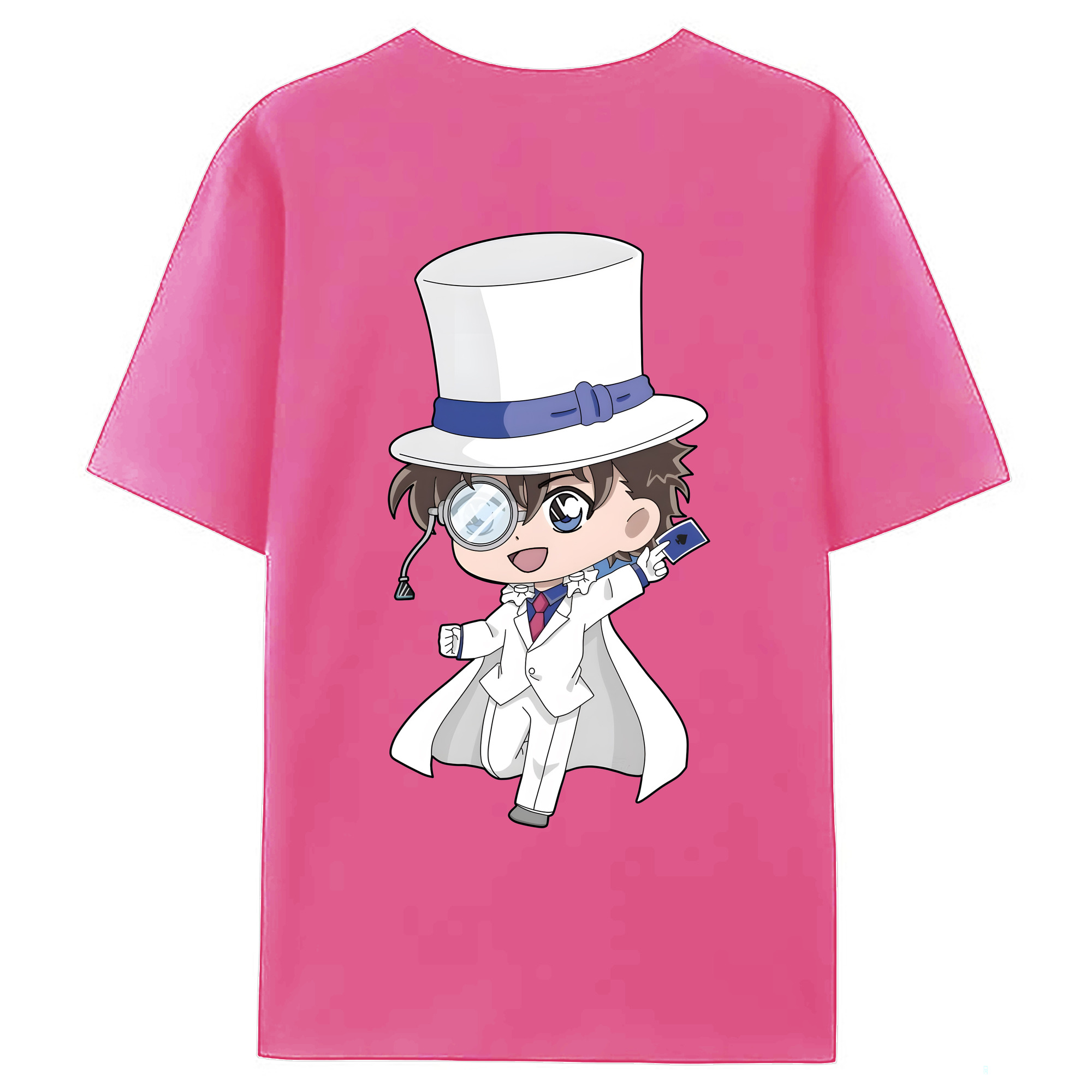 （画像用） 名探偵コナン くろば かいと Detective Conan Kuroba Kaito レディース半袖Tシャツ(バックプリント)