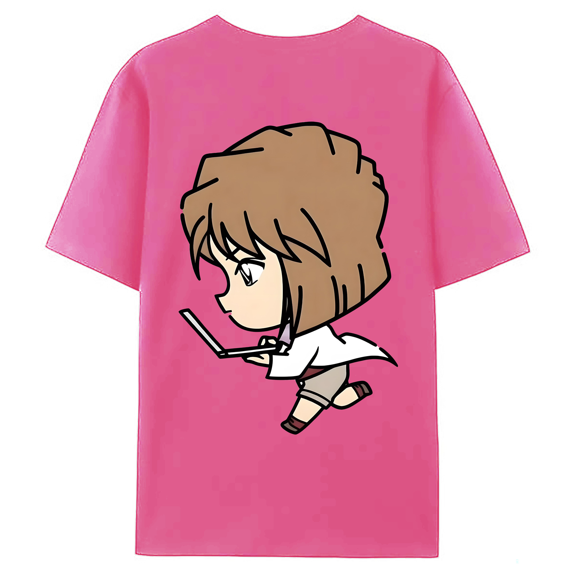 （画像用） 名探偵コナン 灰原 哀 はいばら あい Detective Conan Anita Hailey、Vi Graythorn Haibara Ai レディース半袖Tシャツ(バックプリント)