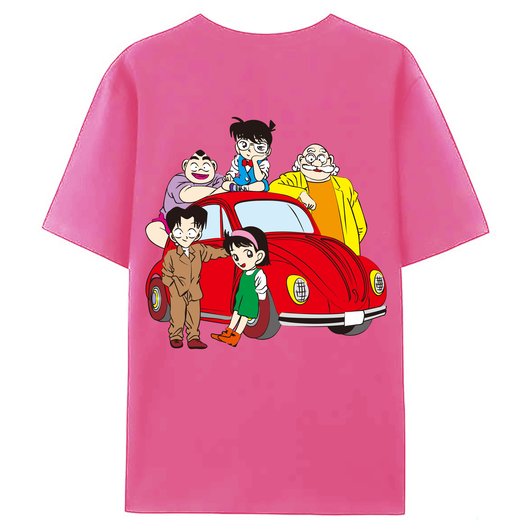 （画像用） 名探偵コナン Detective Conan レディース半袖Tシャツ(バックプリント)