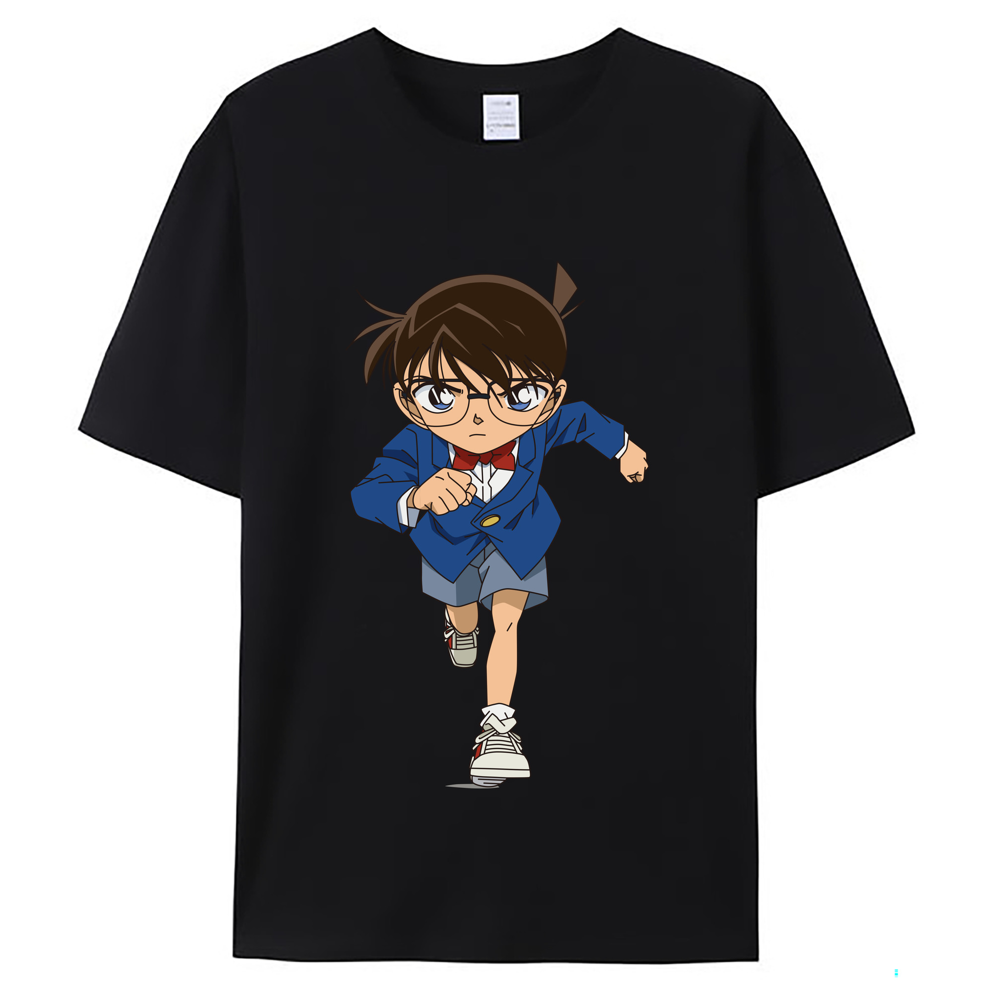 （画像用） 名探偵コナン 江戸川 コナン Detective Conan Conan Edogawa レディースカジュアルプリントTシャツ（綿100％）