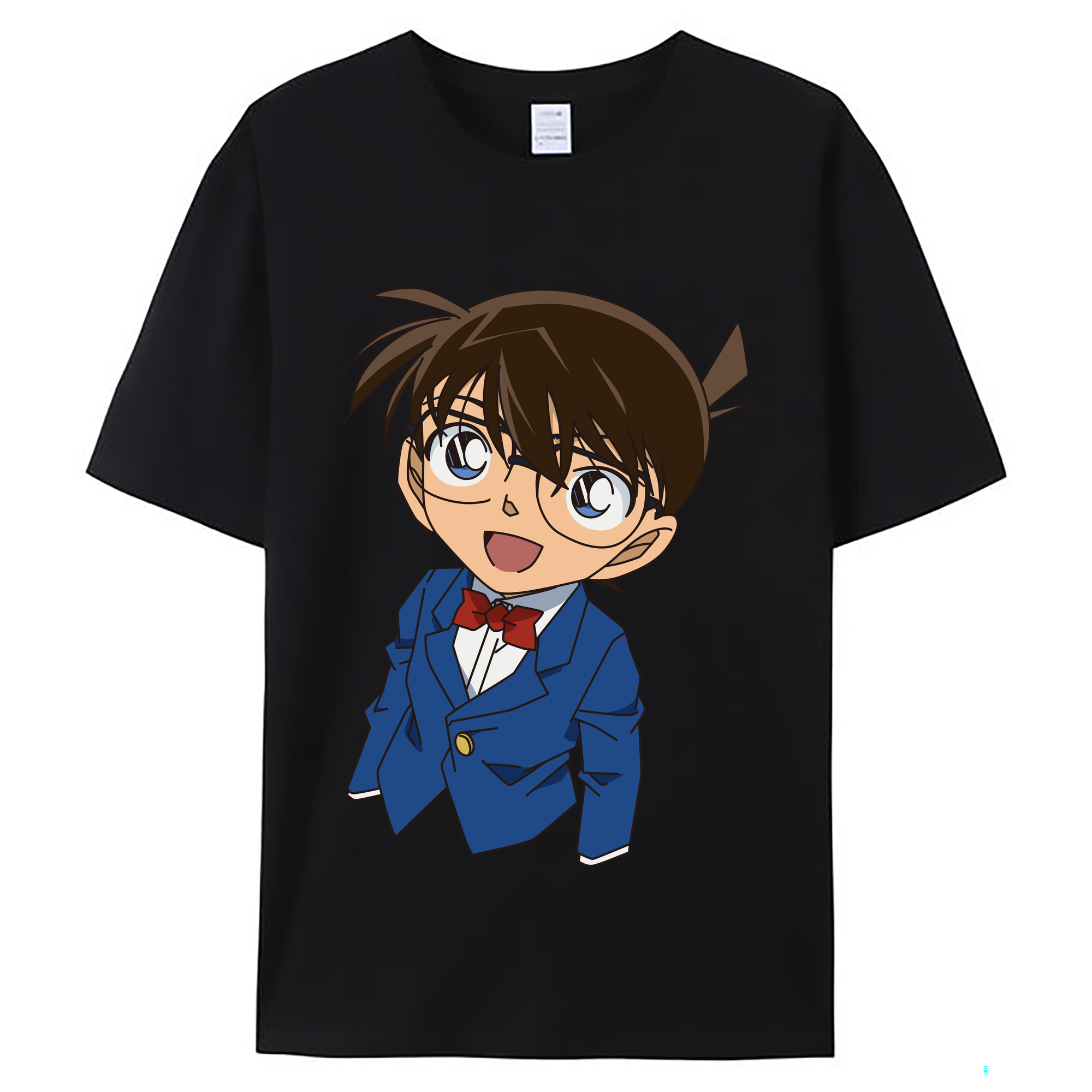 （画像用） 名探偵コナン 江戸川 コナン Detective Conan Conan Edogawa レディースカジュアルプリントTシャツ（綿100％）