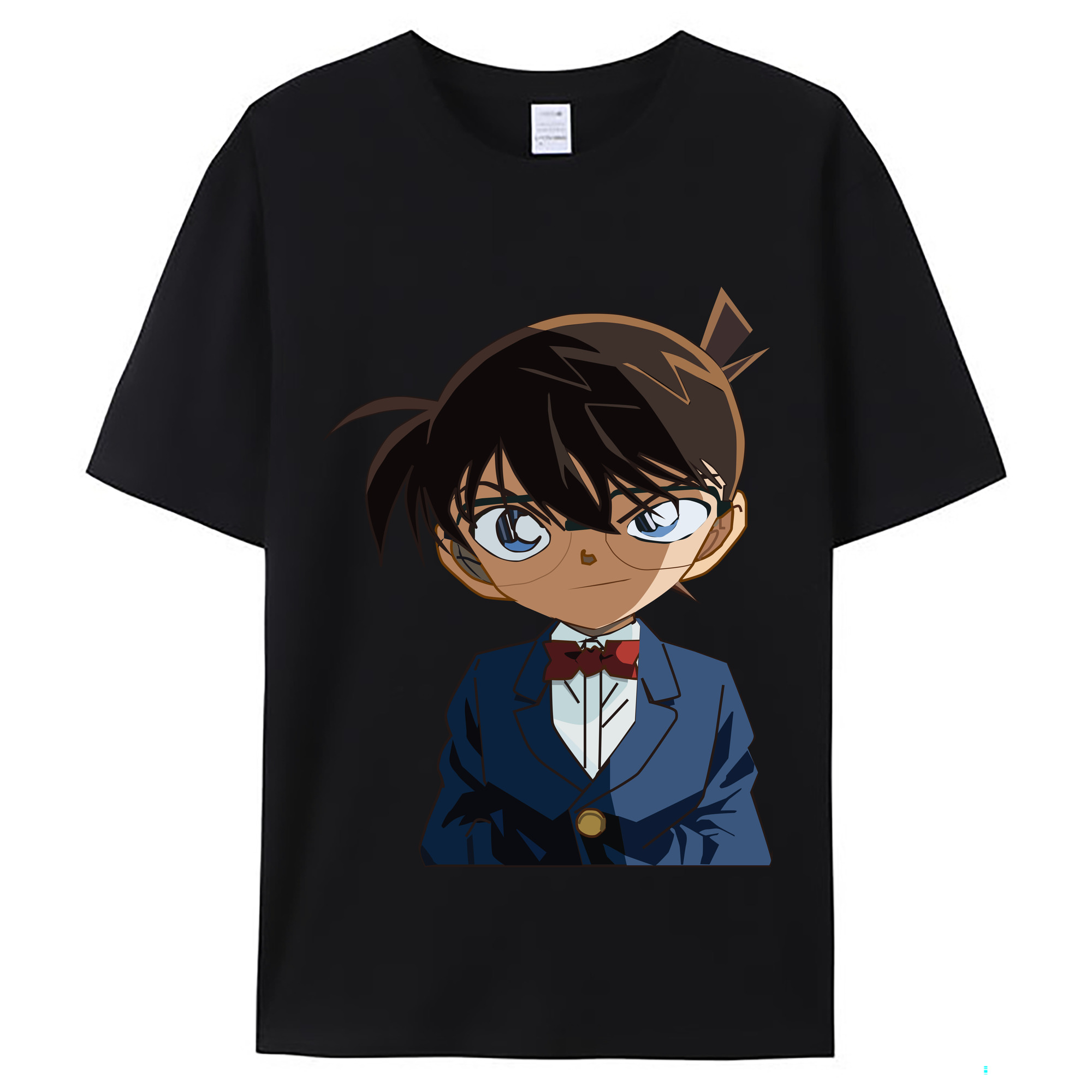 （画像用） 名探偵コナン 江戸川 コナン Detective Conan Conan Edogawa レディースカジュアルプリントTシャツ（綿100％）