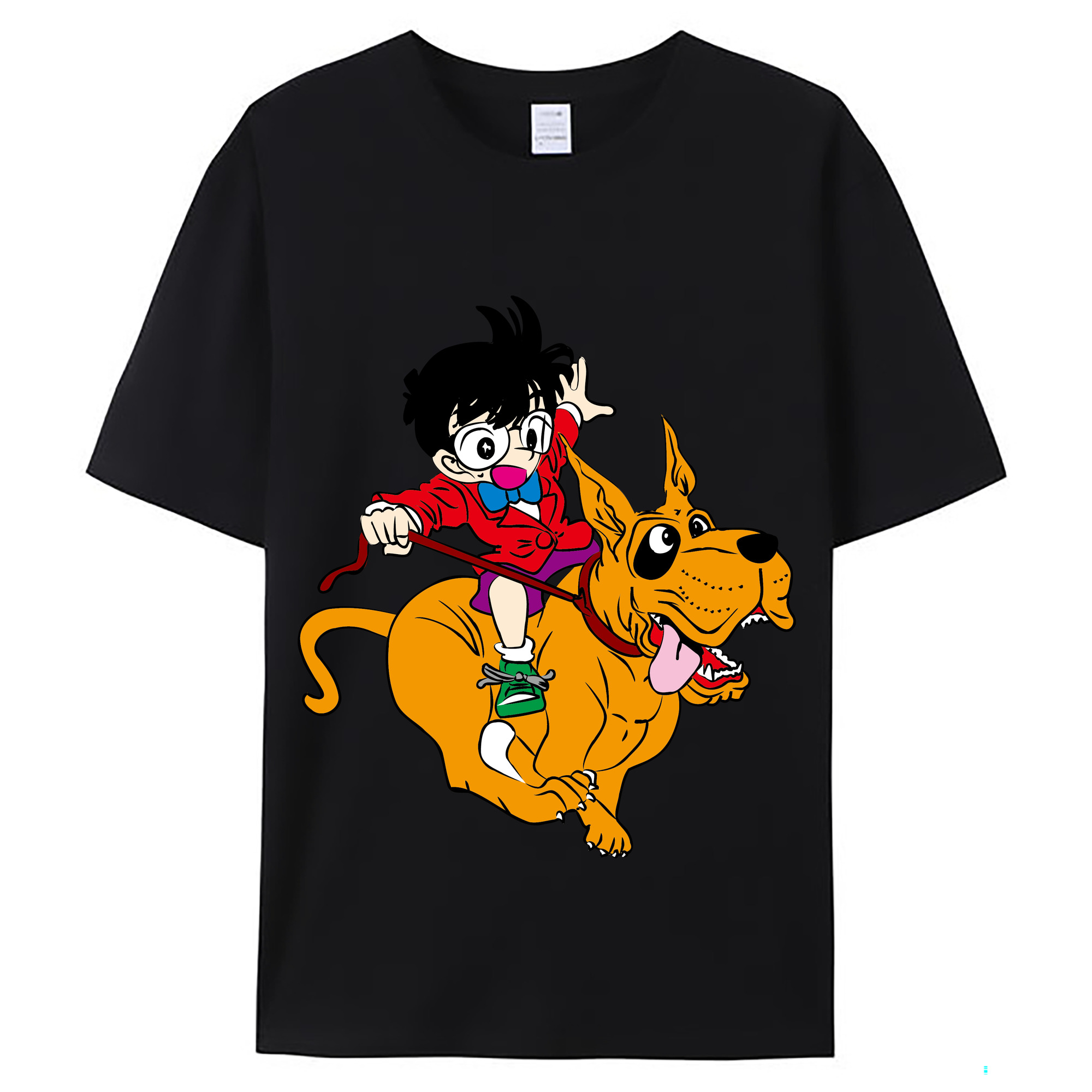 （画像用） 名探偵コナン 江戸川 コナン Detective Conan Conan Edogawa レディースカジュアルプリントTシャツ（綿100％）