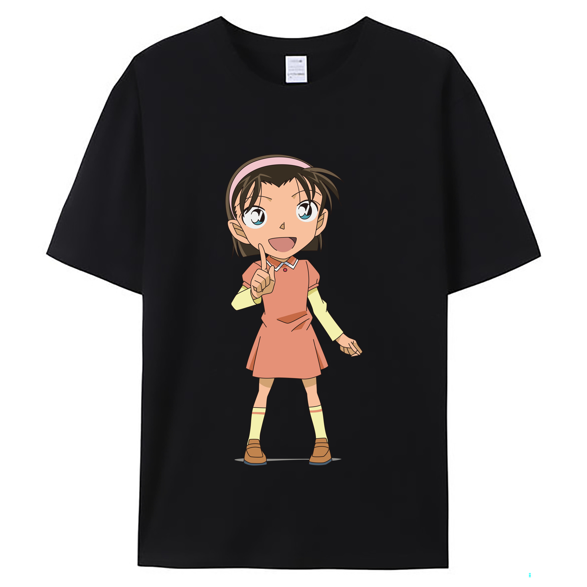 （画像用） 名探偵コナン 吉田 歩美 よしだ あゆみ Detective Conan my Yeager レディースカジュアルプリントTシャツ（綿100％）